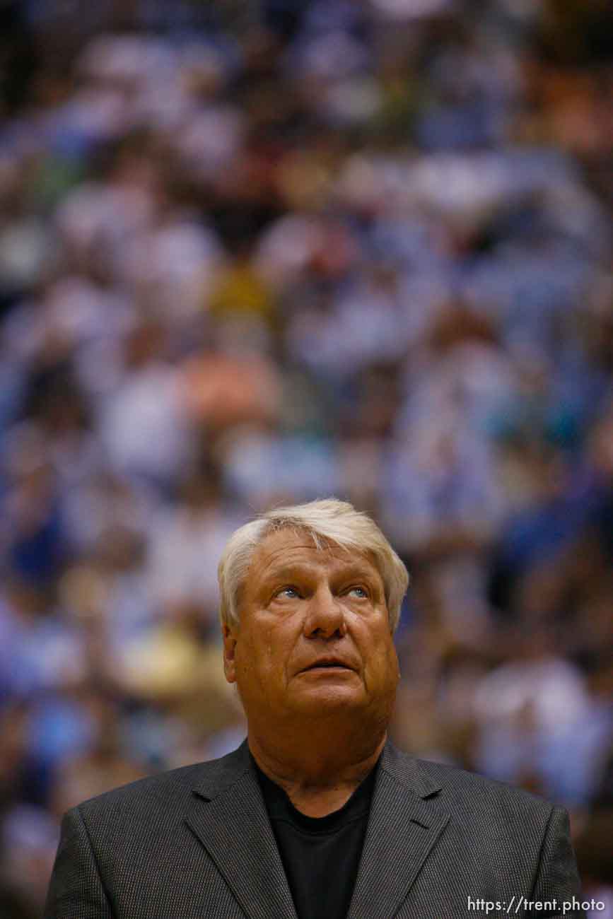 Salt Lake City - Utah Jazz vs. Golden State Warriors, NBA Playoff basketball, Game 5, at EnergySolutions Arena. Golden State Warriors head coach Don Nelson