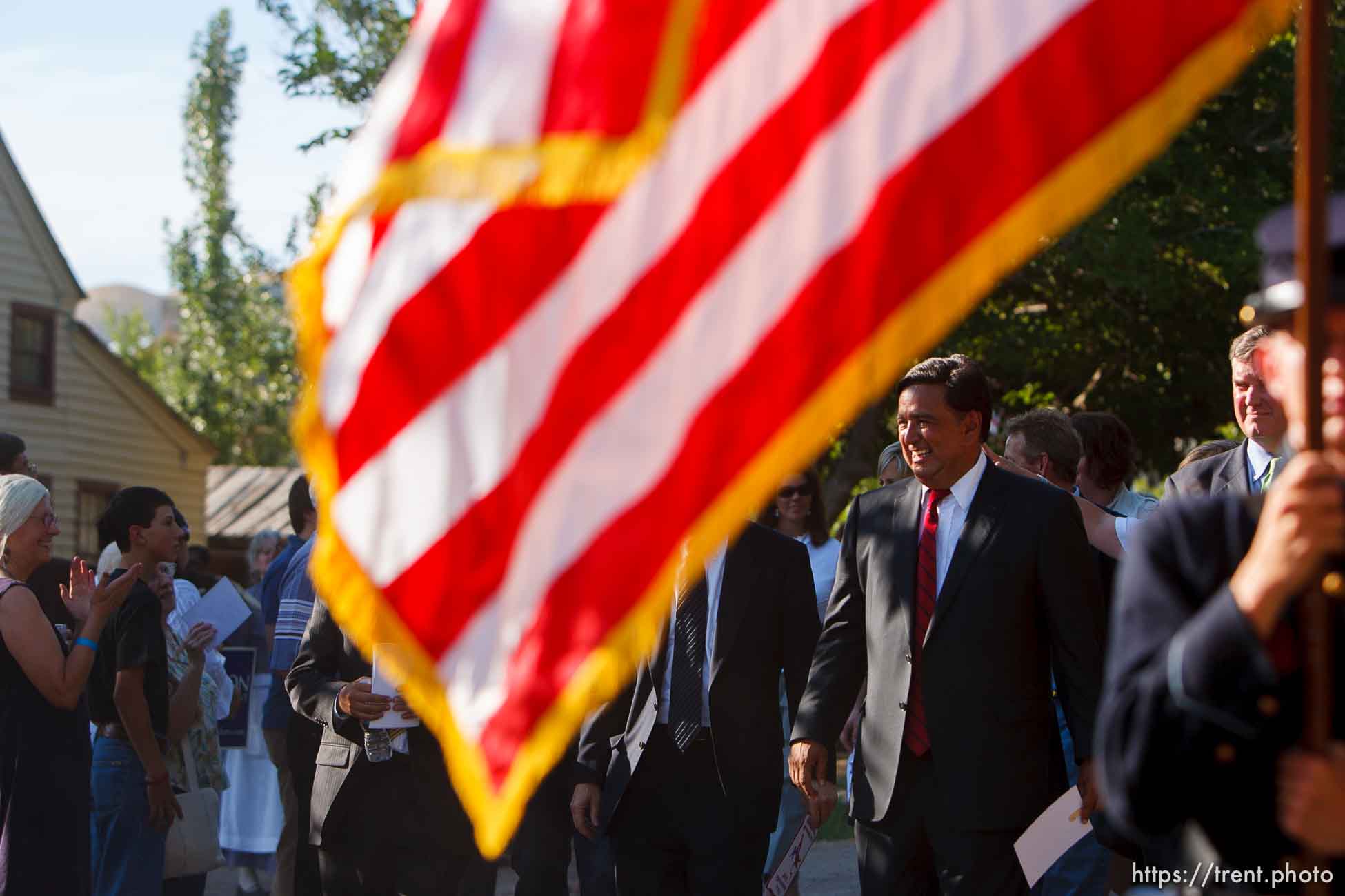 Salt Lake City - New Mexico Governor Bill Richardson attended a dinner held by the Utah Democratic Party Friday night at This Is The Place Heritage Park.