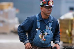 Huntington - Robert Murray, president and CEO of Ohio-based Murray Energy Corp, led reporters on a tour of the Crandall Canyon coal mine Wednesday, where six miners remained trapped. Bodee Allred, Mine Safety Manager