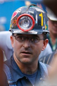 Huntington - Robert Murray, president and CEO of Ohio-based Murray Energy Corp, led reporters on a tour of the Crandall Canyon coal mine Wednesday, where six miners remained trapped. Bodee Allred, Mine Safety Manager