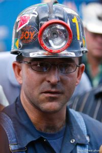 Huntington - Robert Murray, president and CEO of Ohio-based Murray Energy Corp, led reporters on a tour of the Crandall Canyon coal mine Wednesday, where six miners remained trapped. Bodee Allred, Mine Safety Manager