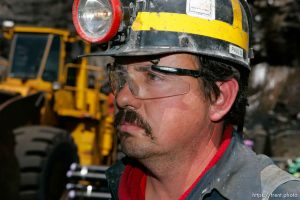 Huntington - Robert Murray, president and CEO of Ohio-based Murray Energy Corp, led reporters on a tour of the Crandall Canyon coal mine Wednesday, where six miners remained trapped. miner Paul Gilbert