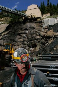 Huntington - Robert Murray, president and CEO of Ohio-based Murray Energy Corp, led reporters on a tour of the Crandall Canyon coal mine Wednesday, where six miners remained trapped. miner Paul Gilbert