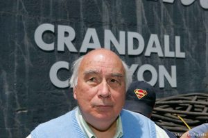 Huntington - Robert Murray, president and CEO of Ohio-based Murray Energy Corp, led reporters on a tour of the Crandall Canyon coal mine Wednesday, where six miners remained trapped.