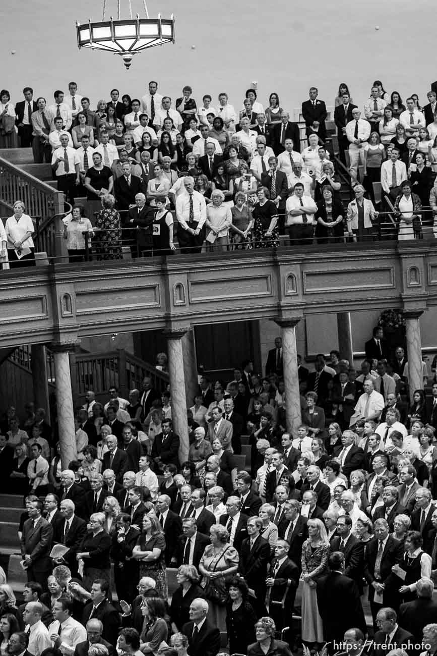 Salt Lake City - Funeral for President James E. Faust, a member of the First Presidency of the Church of Jesus Christ of Latter-day Saints.
; 8.14.2007