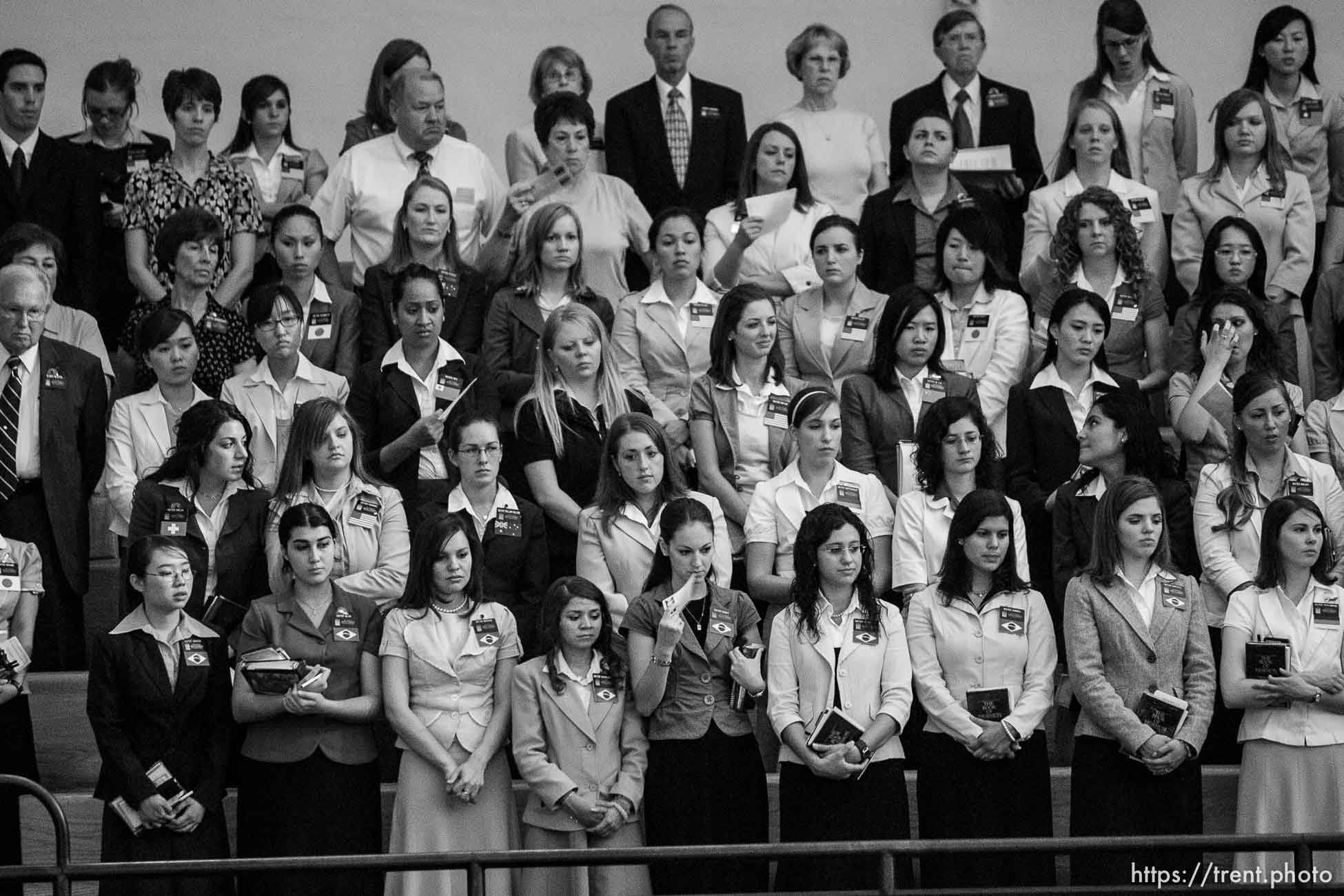 Salt Lake City - Funeral for President James E. Faust, a member of the First Presidency of the Church of Jesus Christ of Latter-day Saints.
; 8.14.2007