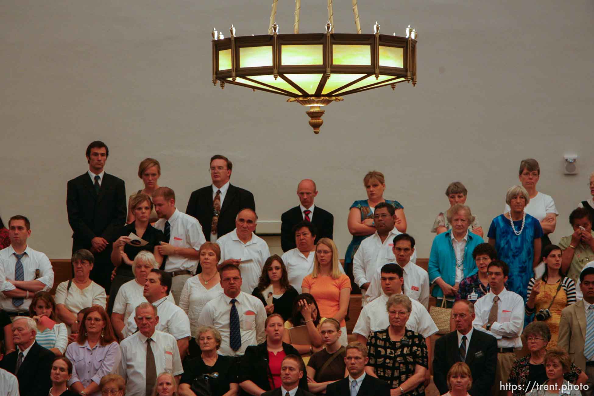 Salt Lake City - Funeral for President James E. Faust, a member of the First Presidency of the Church of Jesus Christ of Latter-day Saints.
; 8.14.2007