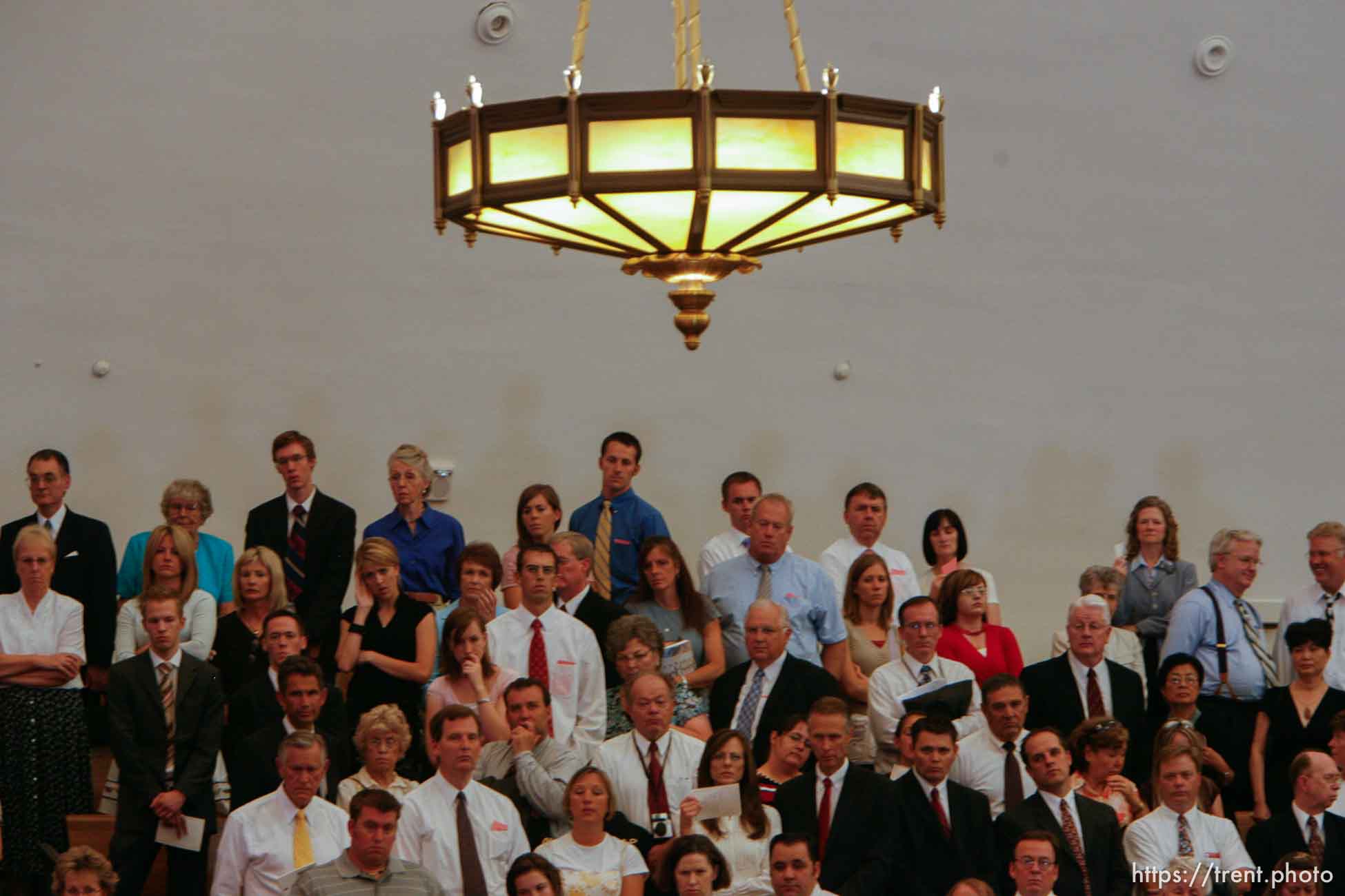 Salt Lake City - Funeral for President James E. Faust, a member of the First Presidency of the Church of Jesus Christ of Latter-day Saints.
; 8.14.2007