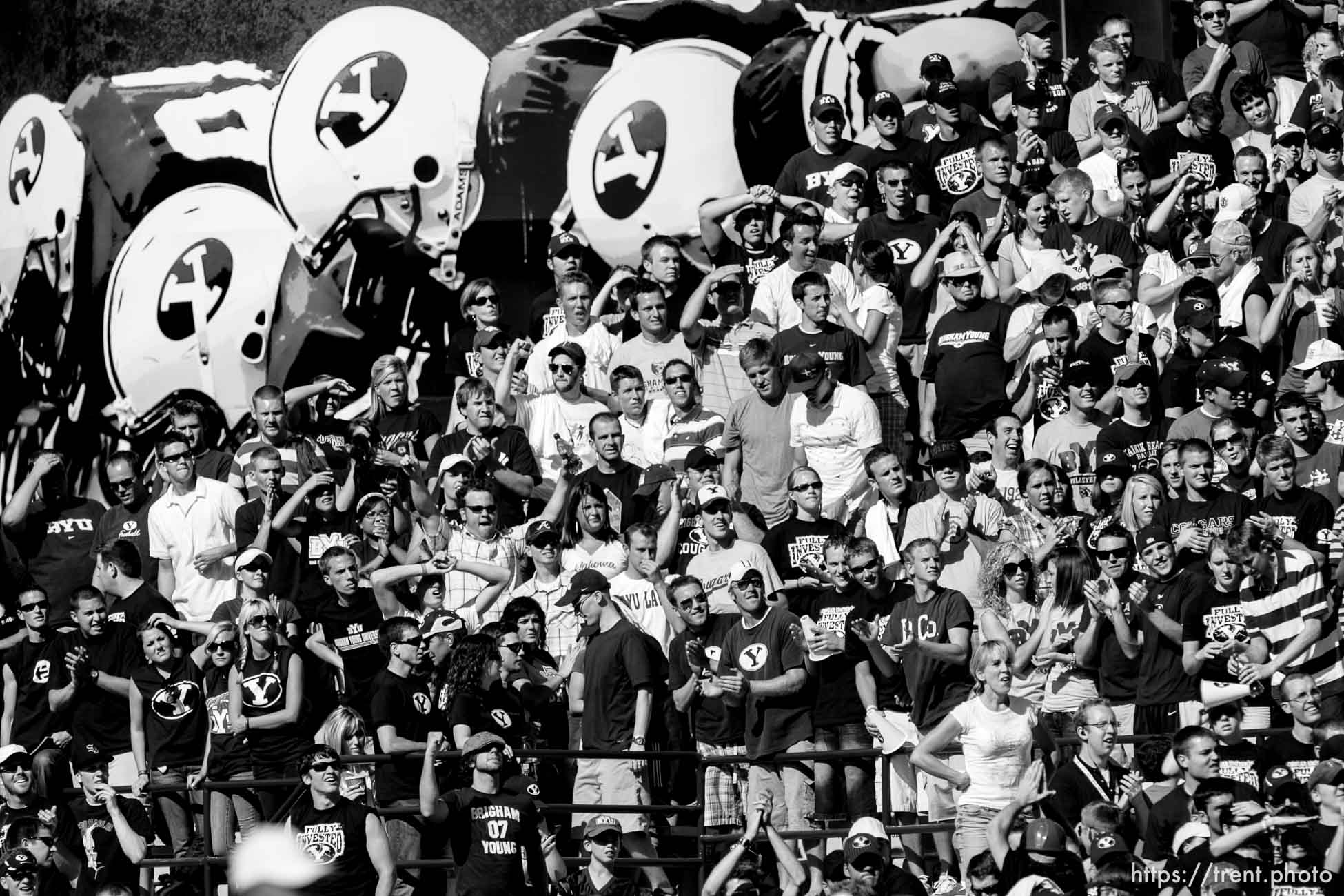 fans. Provo - BYU vs. Arizona college football Saturday afternoon at LaVell Edwards Stadium.
; 9.01.2007