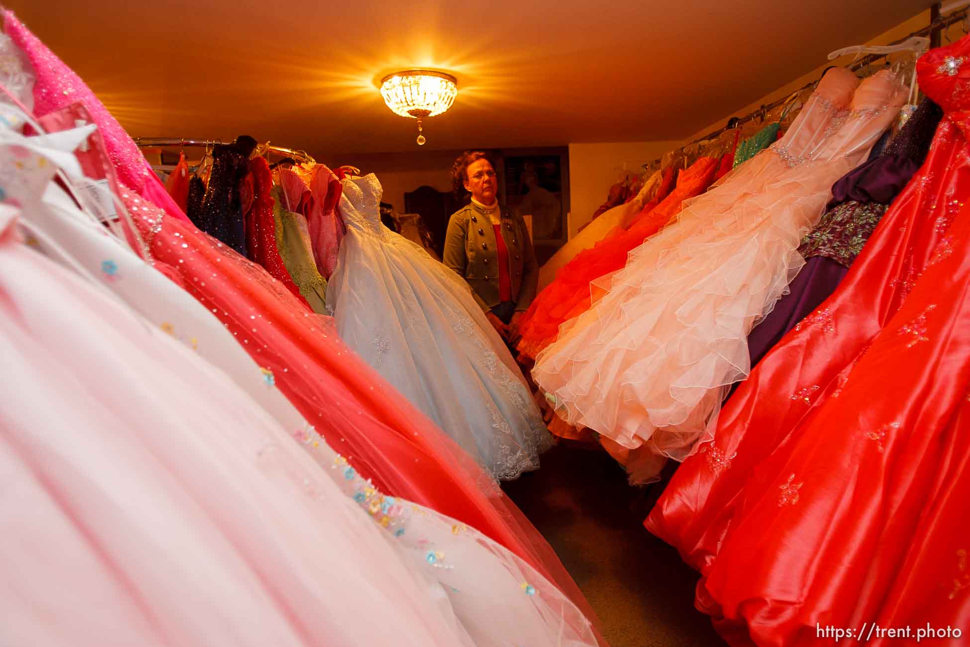 Gunnison- The basement of Lila Lee Christensen's dress shop has been contaminated by a leaking gas station tank at a nearby gas station. She is closing her family-owned business of 57 years.