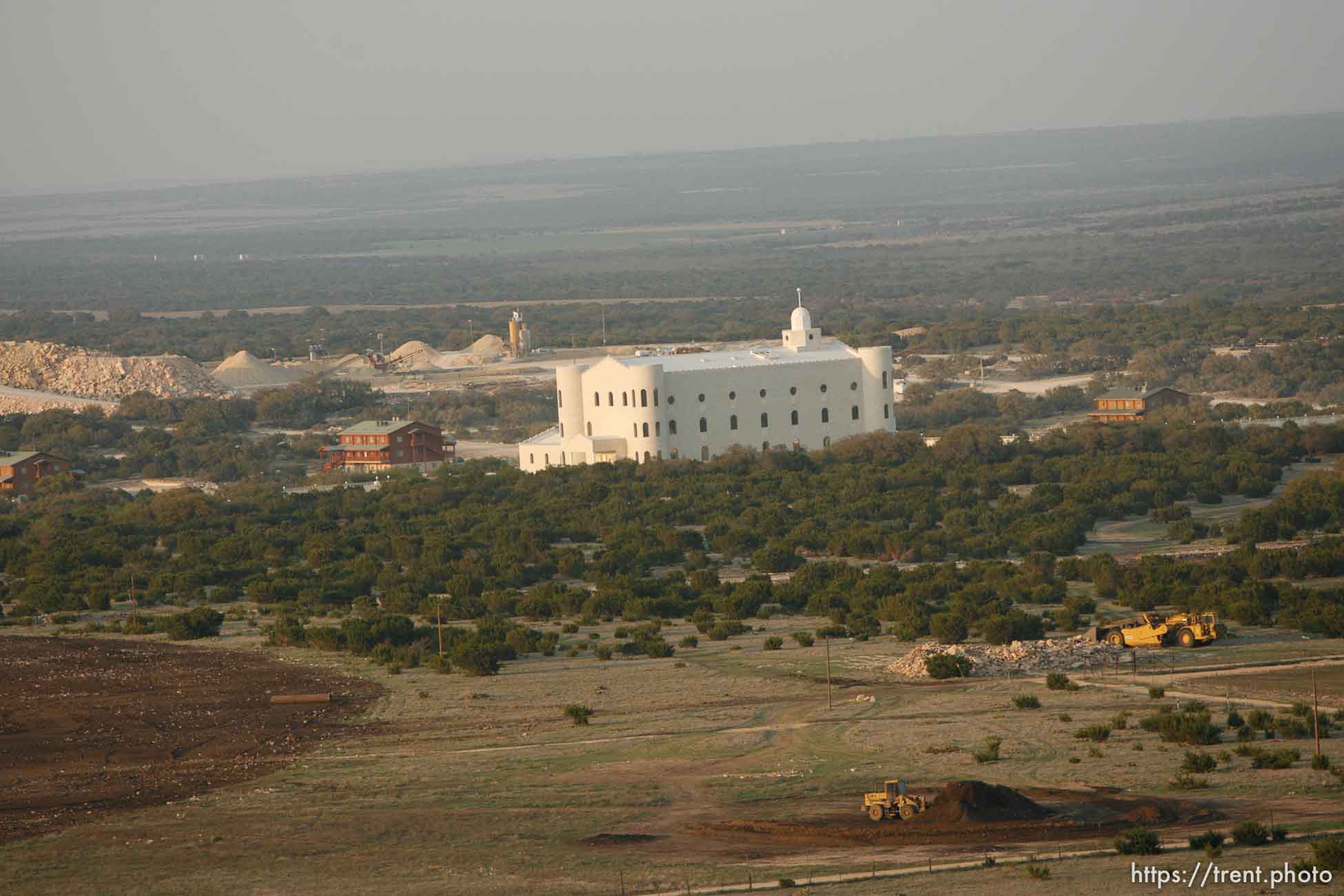 The FLDS Temple at the YFZ Ranch.