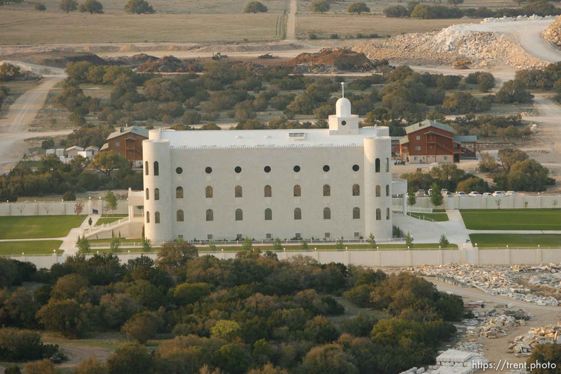 The FLDS Temple at the YFZ Ranch.