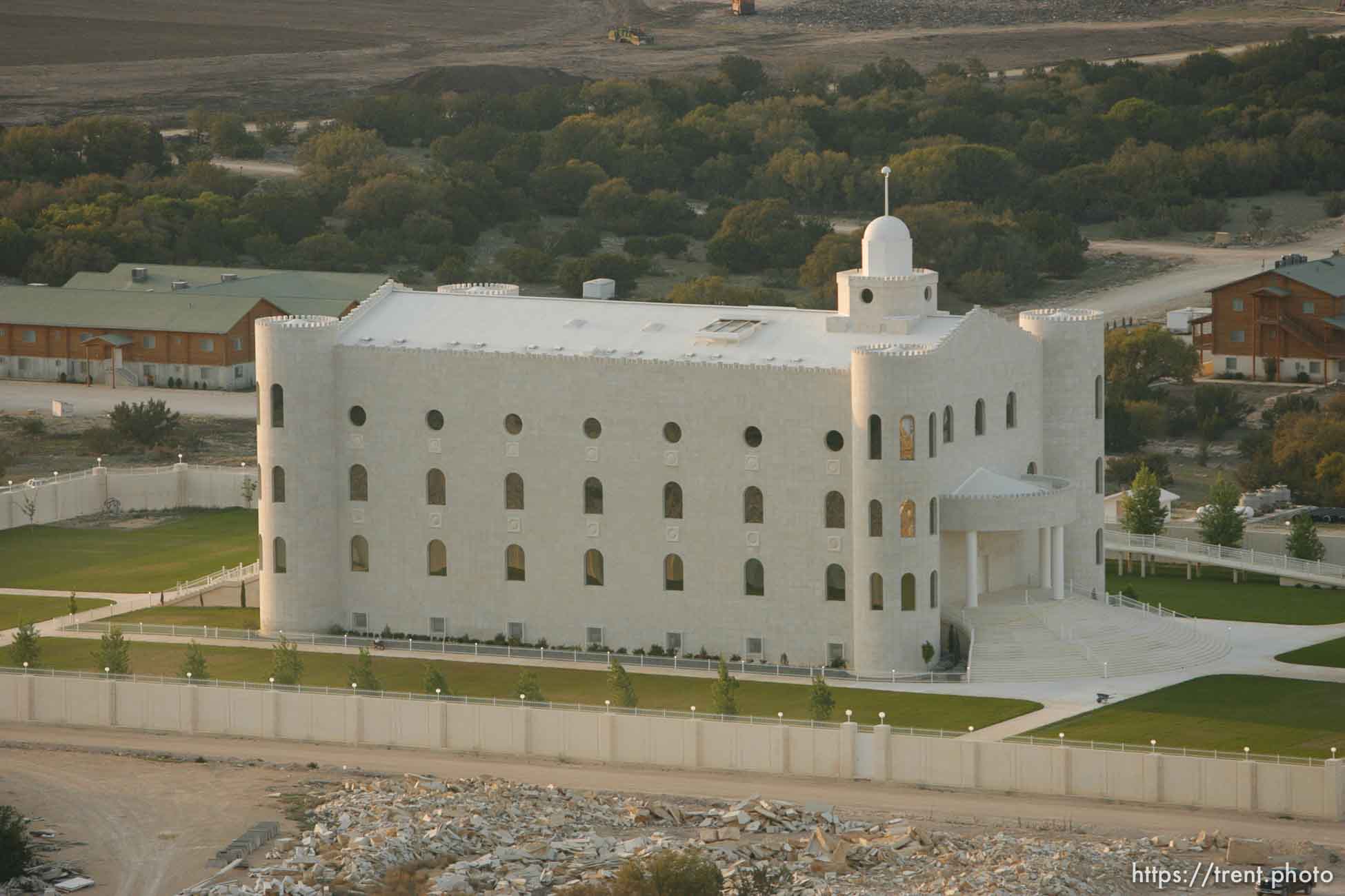 The FLDS Temple at the YFZ Ranch.