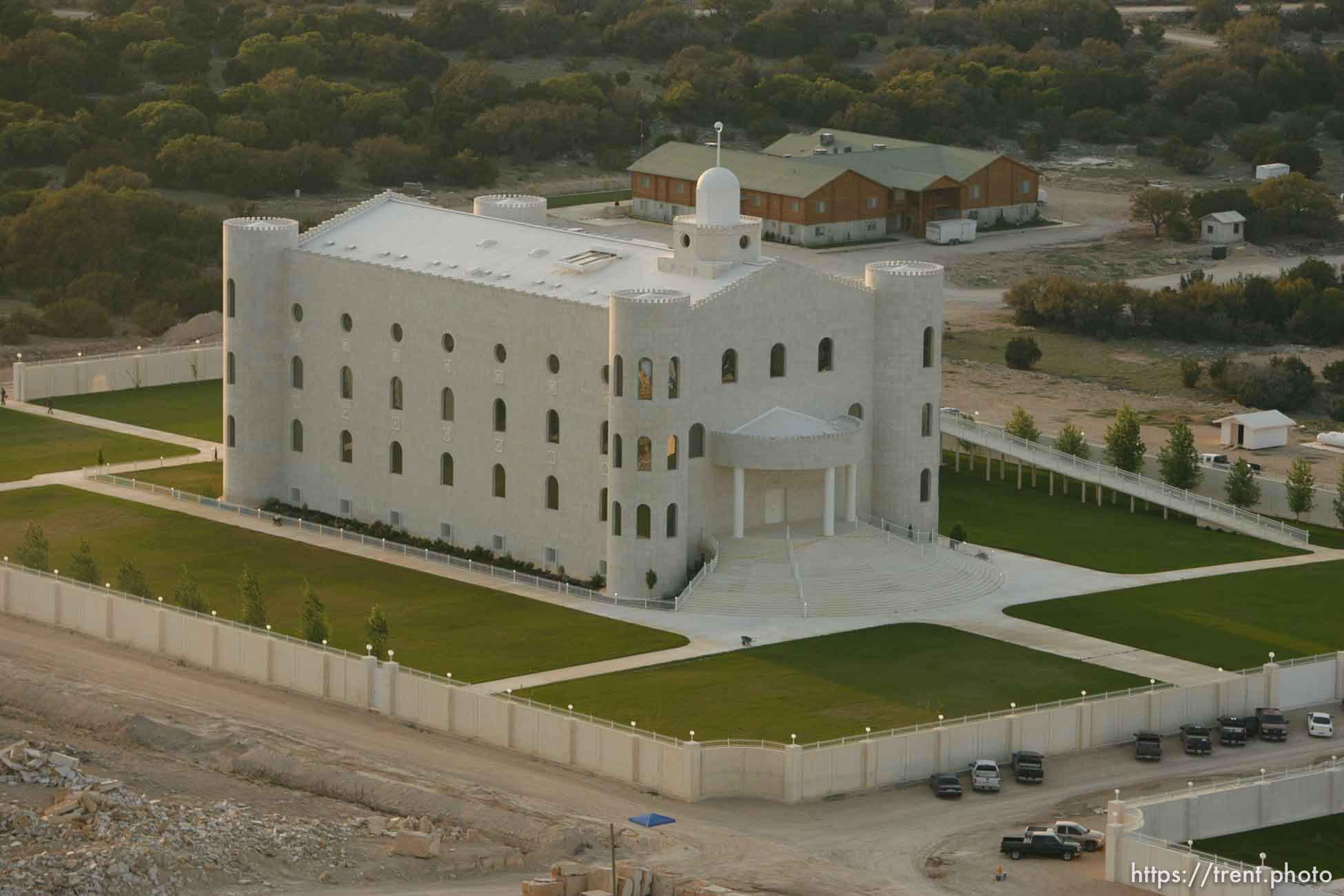 The FLDS Temple at the YFZ Ranch.