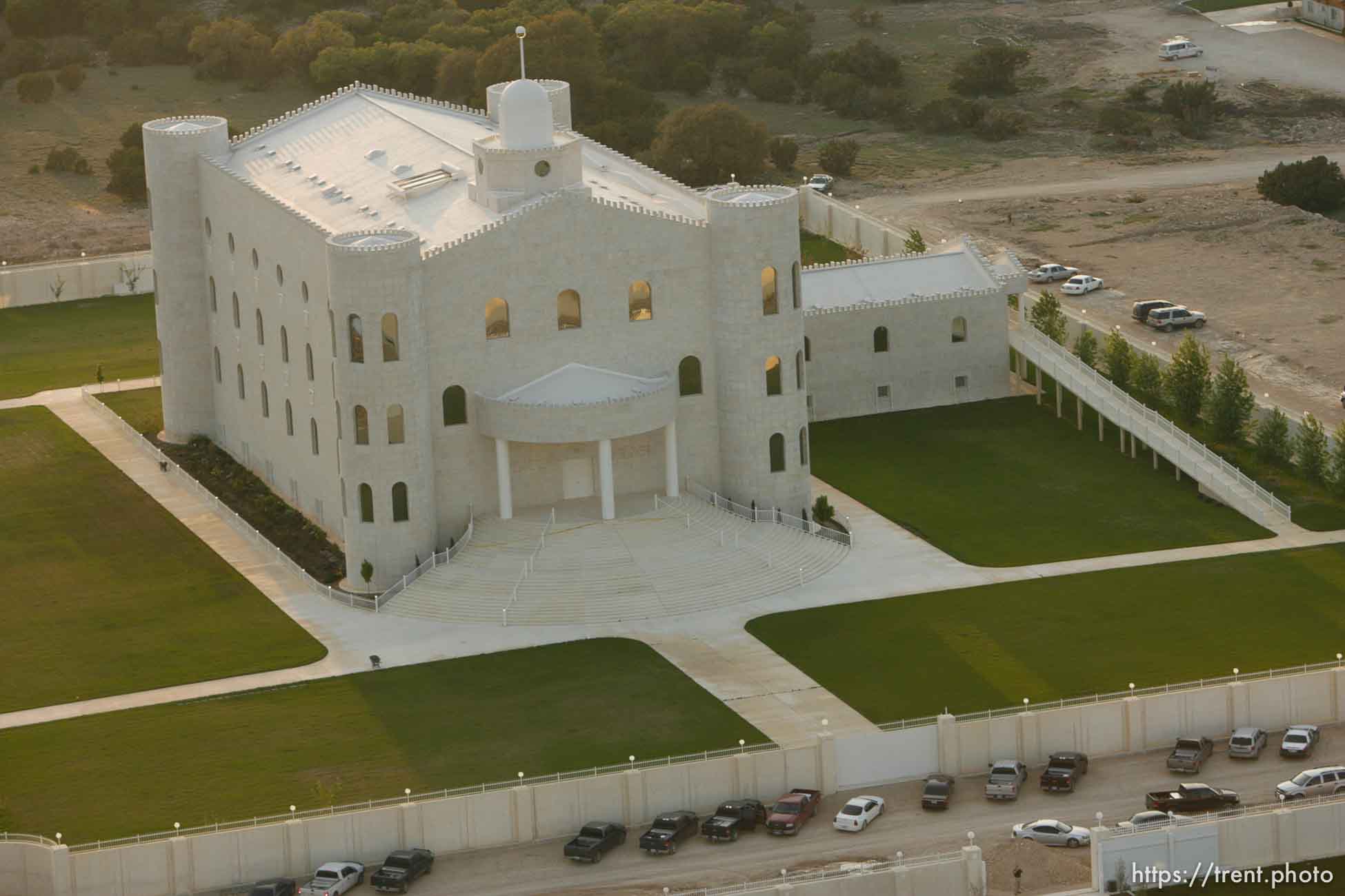 The FLDS Temple at the YFZ Ranch.