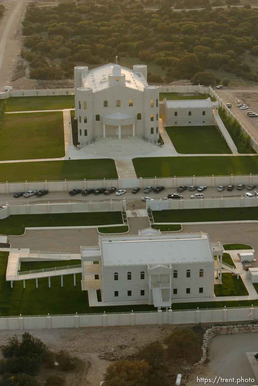 The FLDS Temple at the YFZ Ranch.