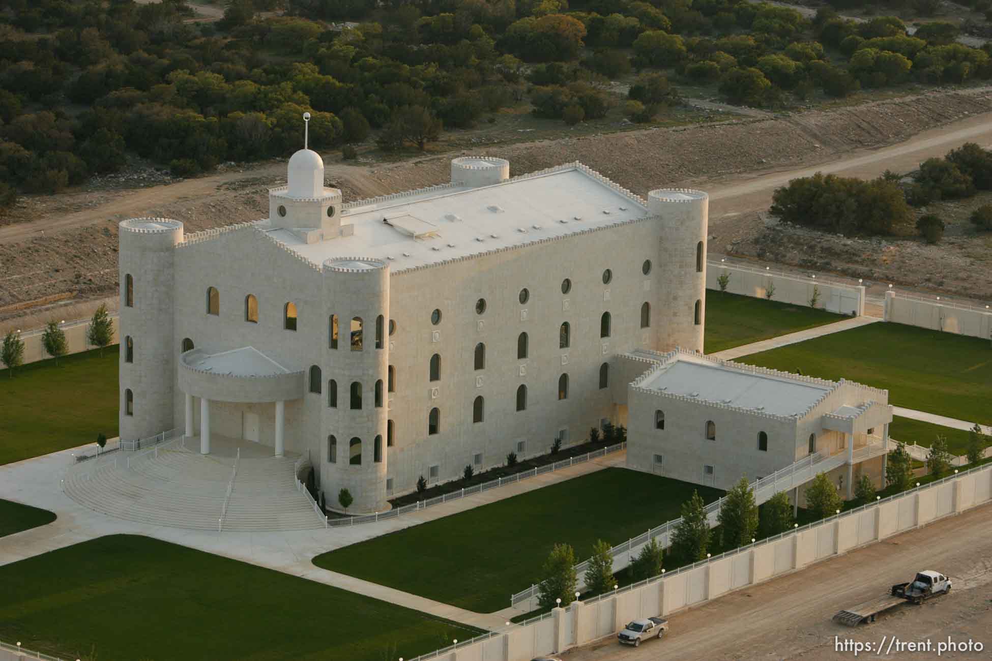 The FLDS Temple at the YFZ Ranch.