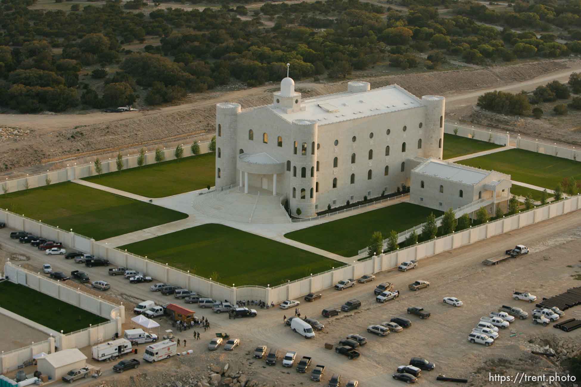 The FLDS Temple at the YFZ Ranch.