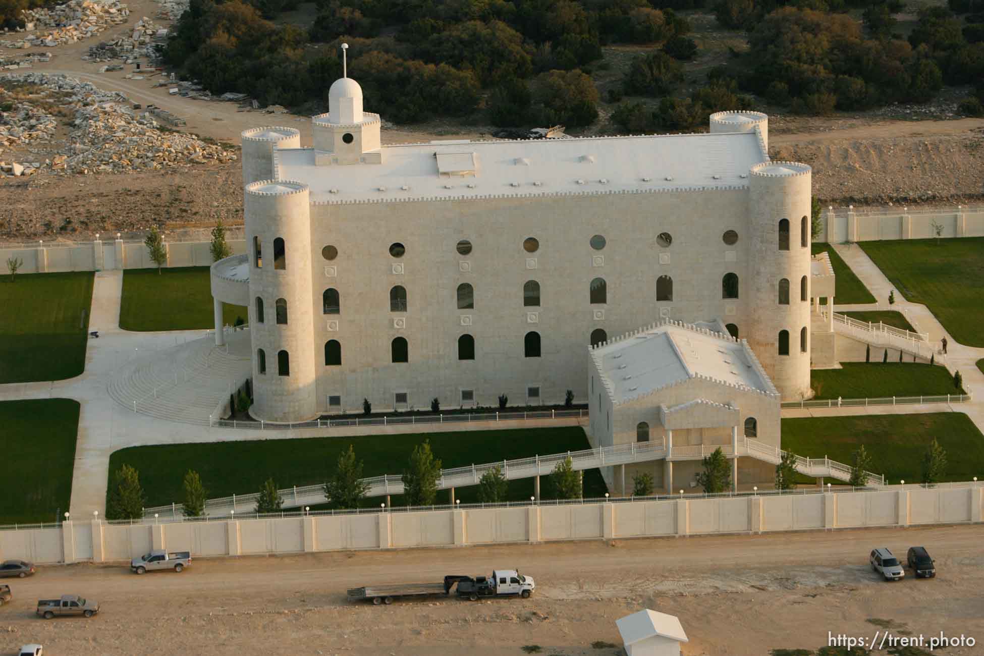 The FLDS Temple at the YFZ Ranch.