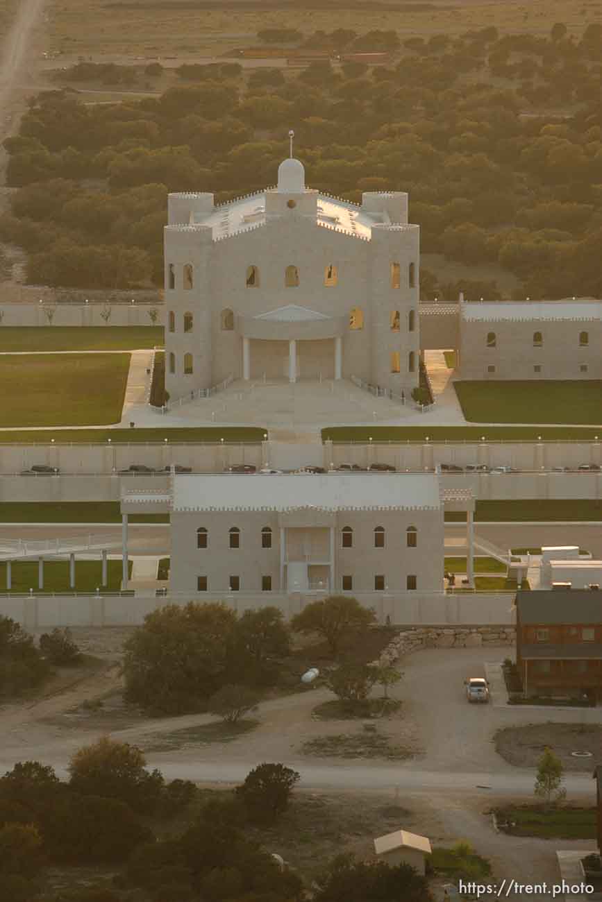 The FLDS Temple at the YFZ Ranch.