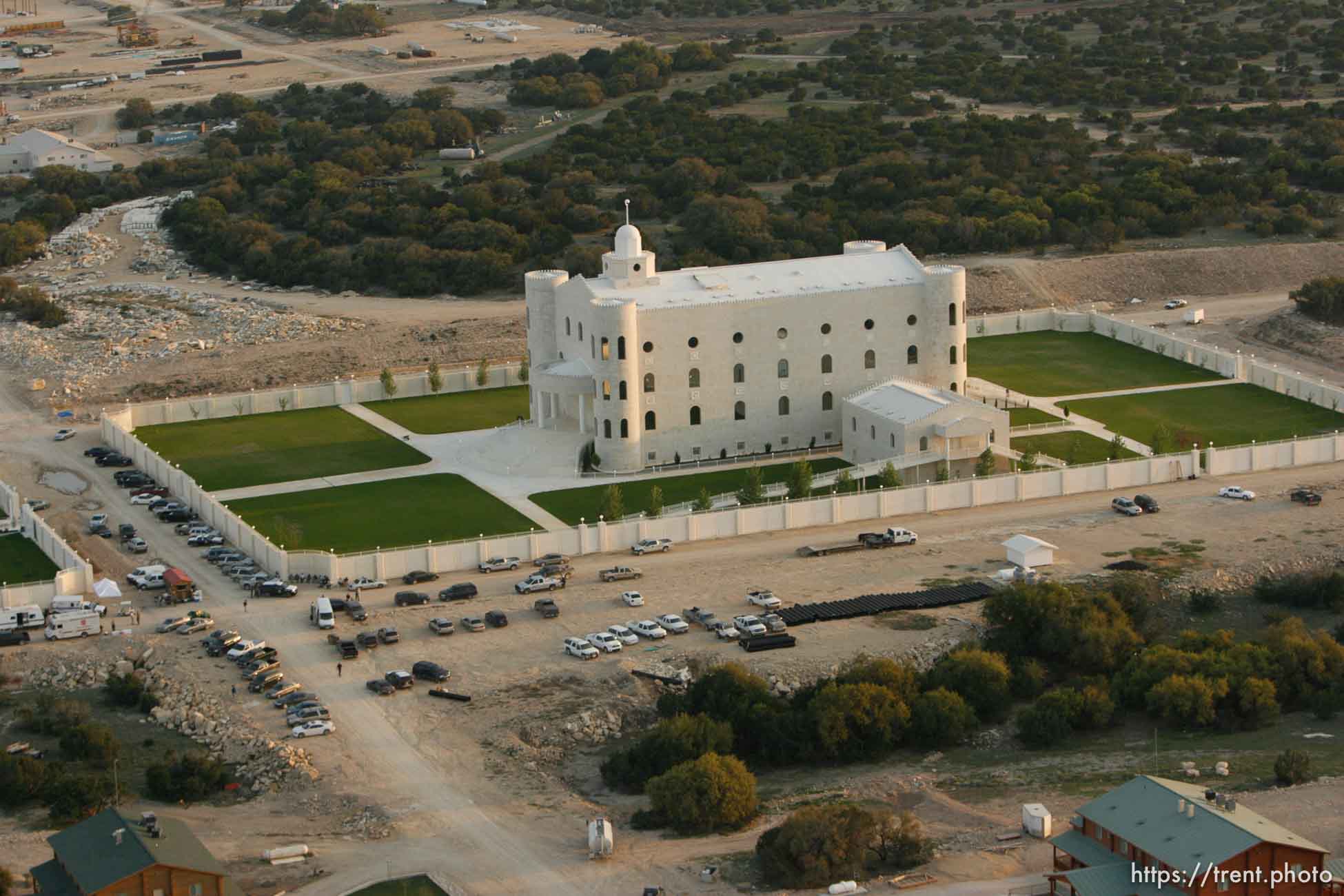 The FLDS Temple at the YFZ Ranch.