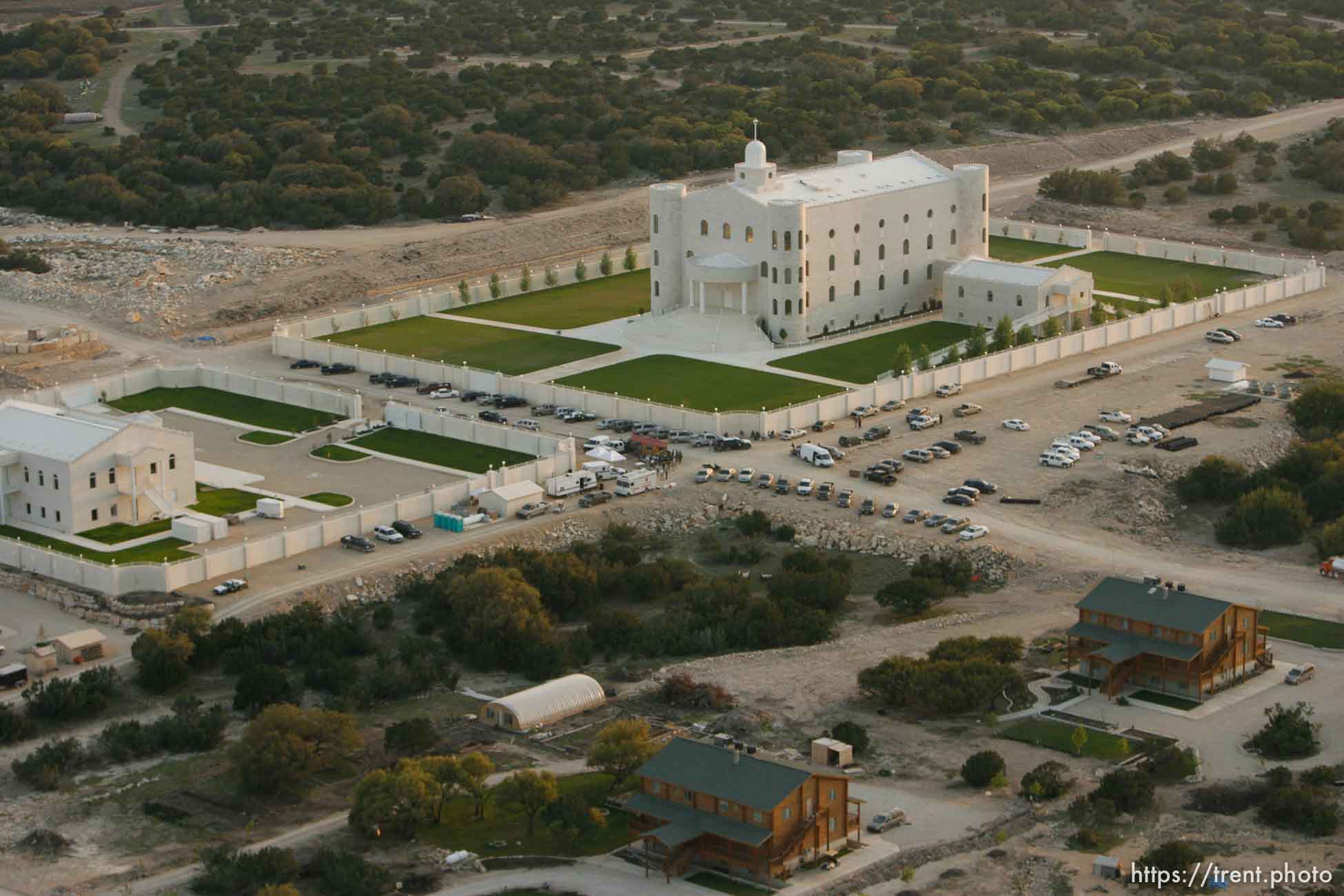 The FLDS Temple at the YFZ Ranch.