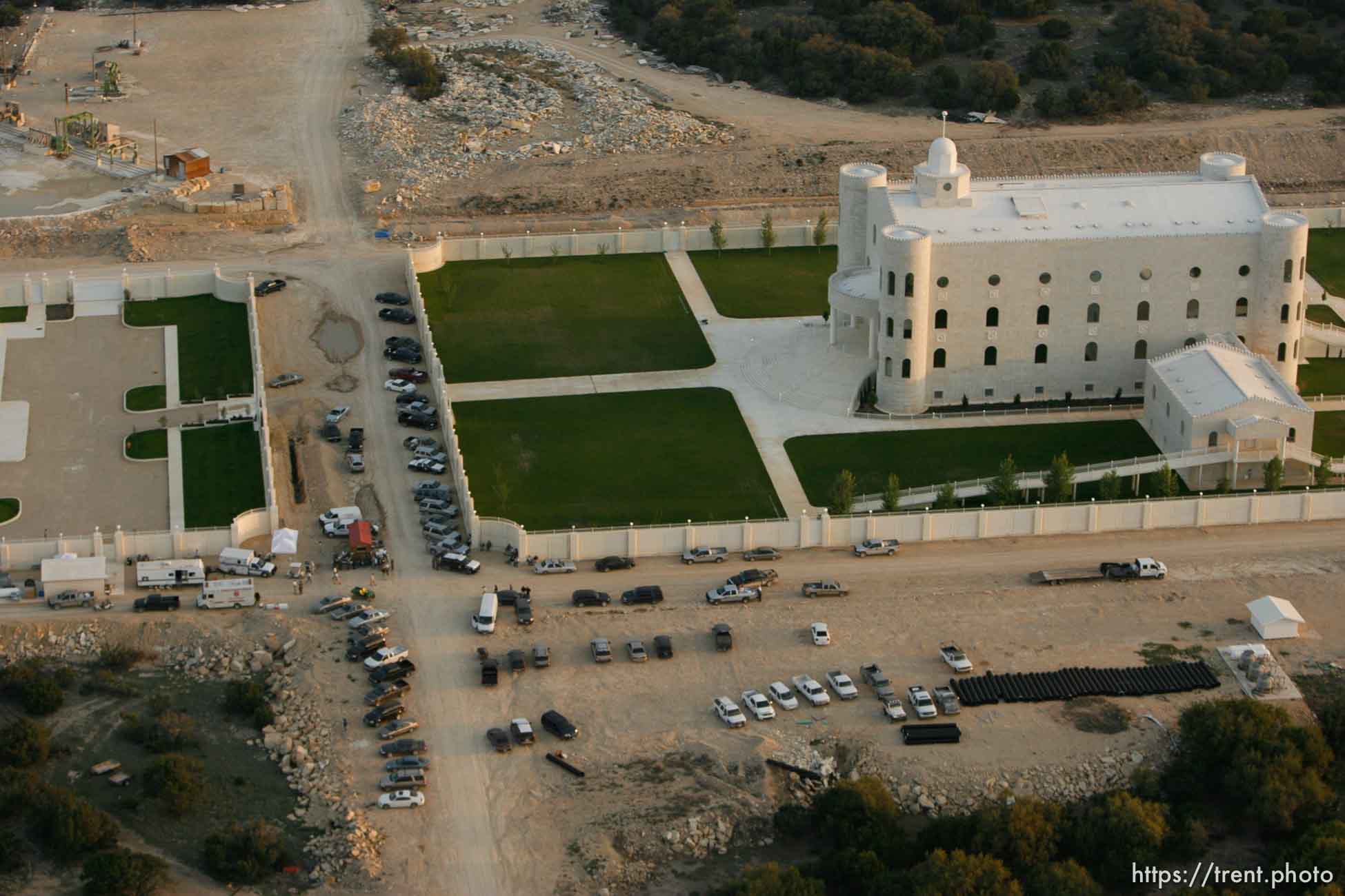 The FLDS Temple at the YFZ Ranch.