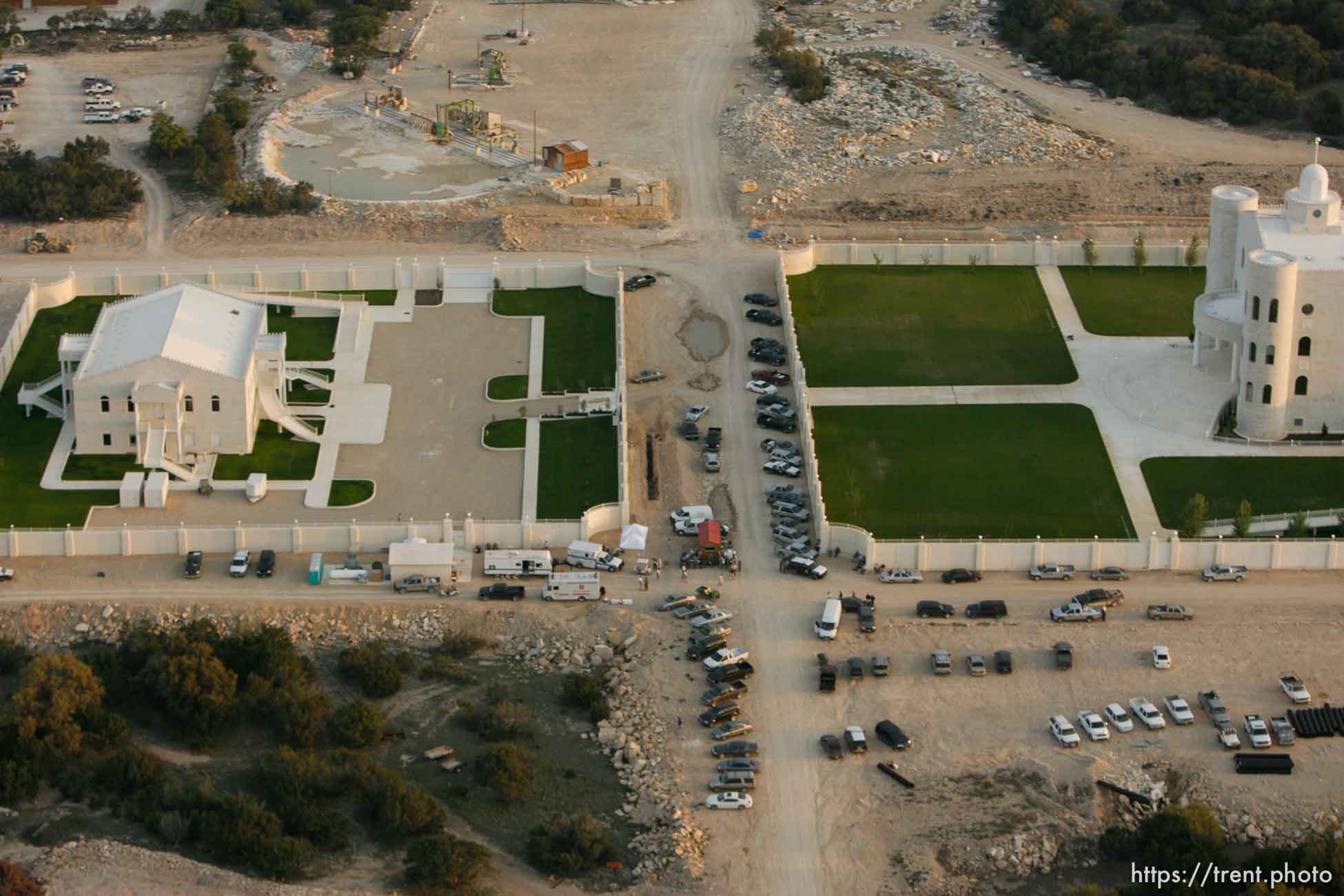 The FLDS Temple at the YFZ Ranch.