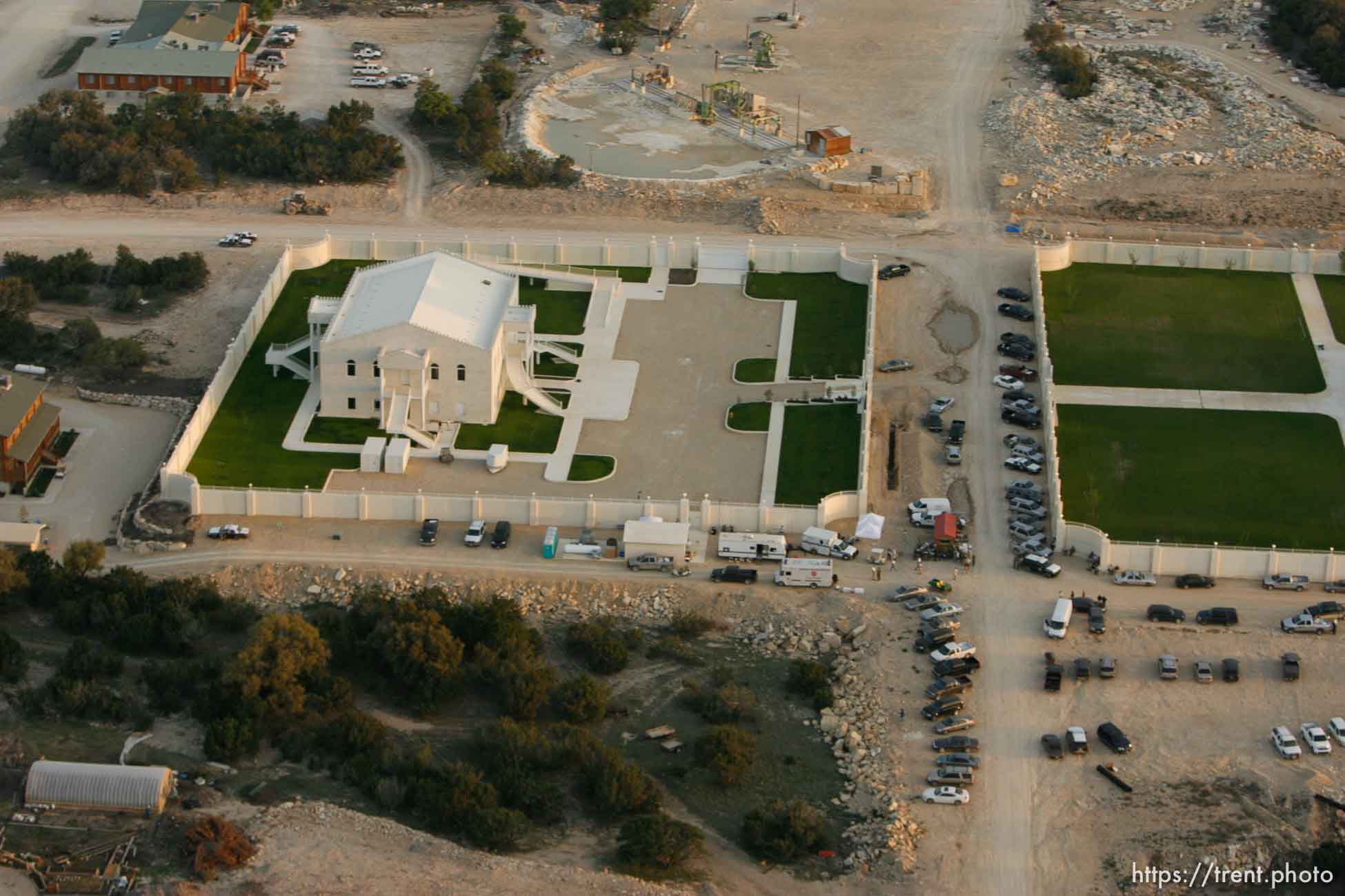 The FLDS Temple at the YFZ Ranch.