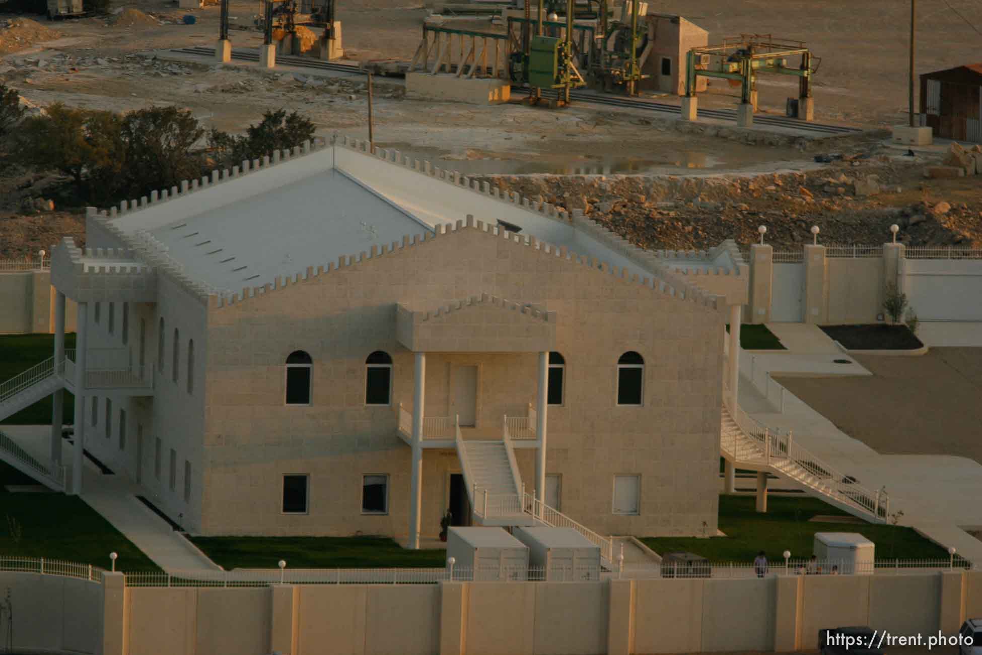 The FLDS Temple at the YFZ Ranch.