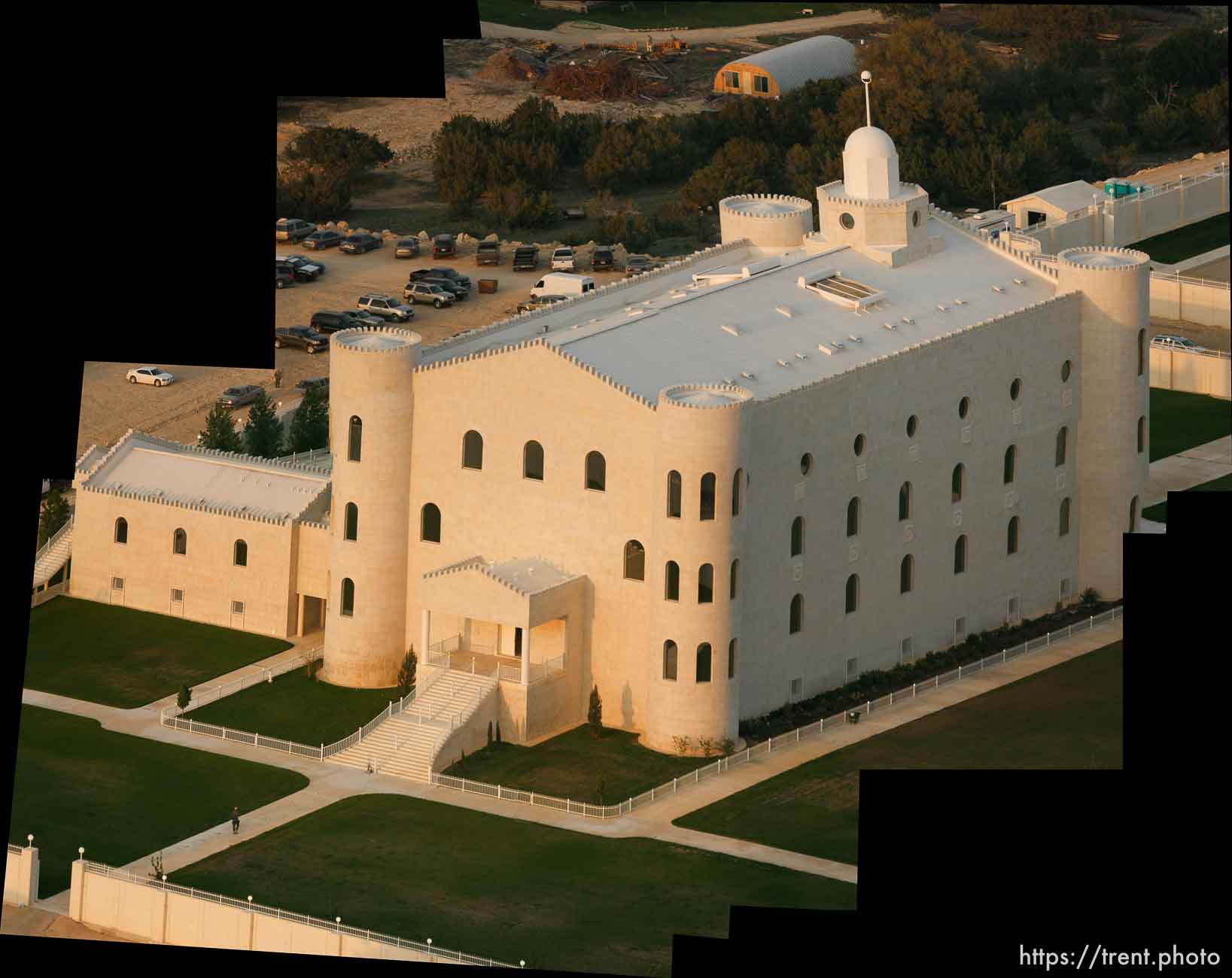 The FLDS Temple at the YFZ Ranch.