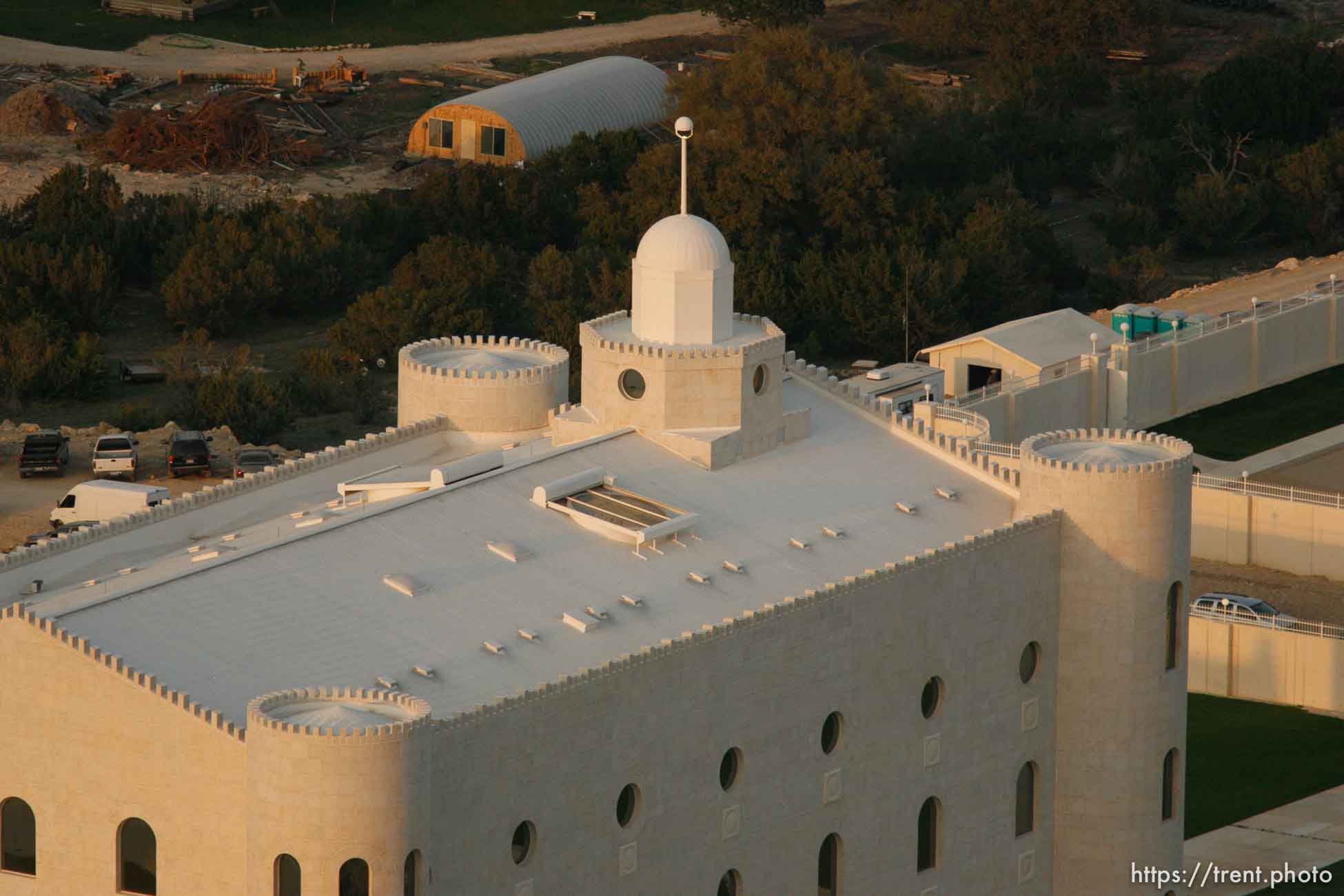 The FLDS Temple at the YFZ Ranch.