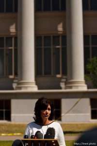 San Angelo - Tom Green County Courthouse Monday, June 2, 2008 where Judge Barbara Walther signed an order to return over 450 children that were taken from the YFZ ranch. Monday June 2, 2008.  marleigh meisner