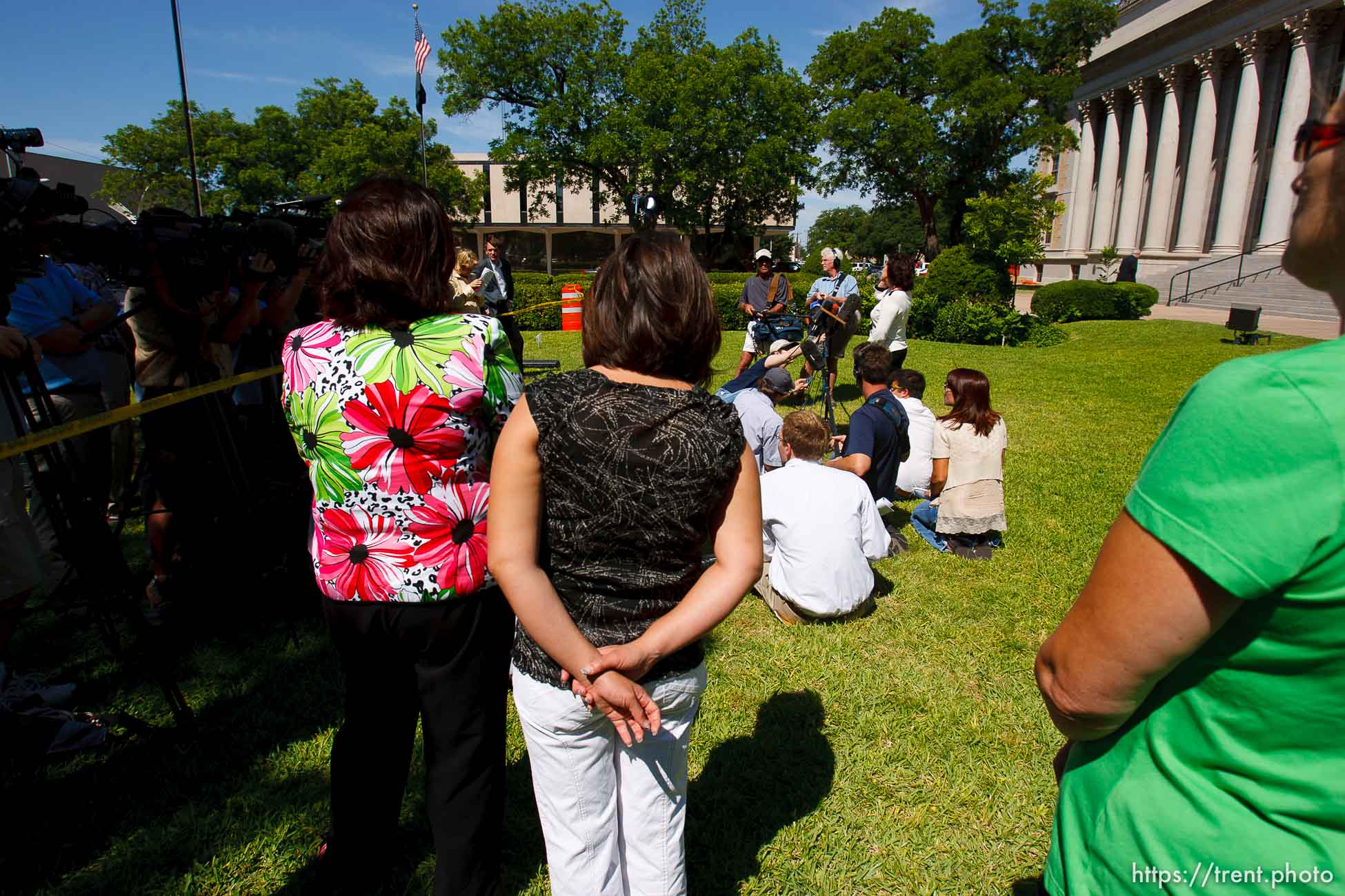 San Angelo - Tom Green County Courthouse Monday, June 2, 2008 where Judge Barbara Walther signed an order to return over 450 children that were taken from the YFZ ranch. Monday June 2, 2008.  marleigh meisner