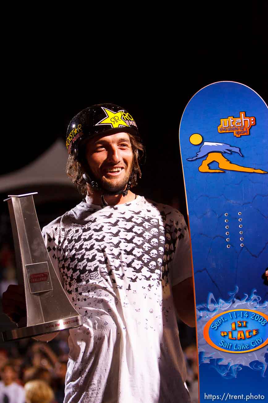 Salt Lake City - Mike Aitken, BMX Dirt, AST Dew Tour, Friday September 12, 2008.