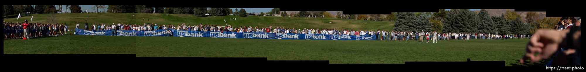 5A girls. Utah State High School Cross-Country Championships Wednesday afternoon in Salt Lake City's Sugarhouse Park.