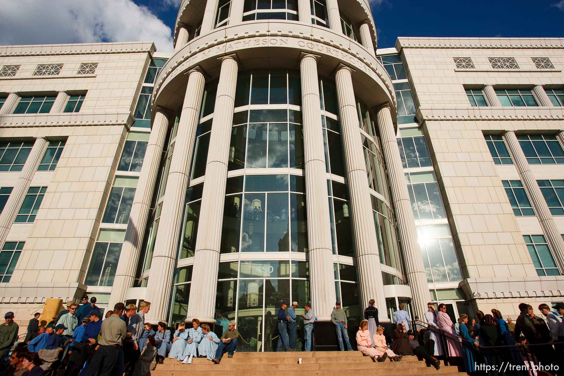 Salt Lake City - A hearing held at the Matheson Courthouse Wednesday, July 29, 2009 to decide on the sale of the Berry Knoll property in the United Effort Plan (UEP) land trust.