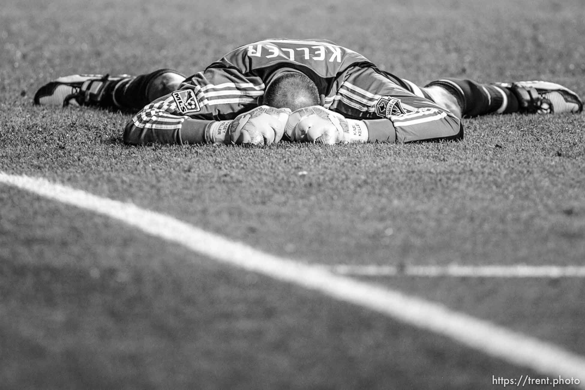 Sandy - as the MLS All-Star team faces Everton FC in the second half of the MLS All-Star Game at RioTinto Stadium, Wednesday, July 29 2009.
MLS keeper Kasey Keller (18)