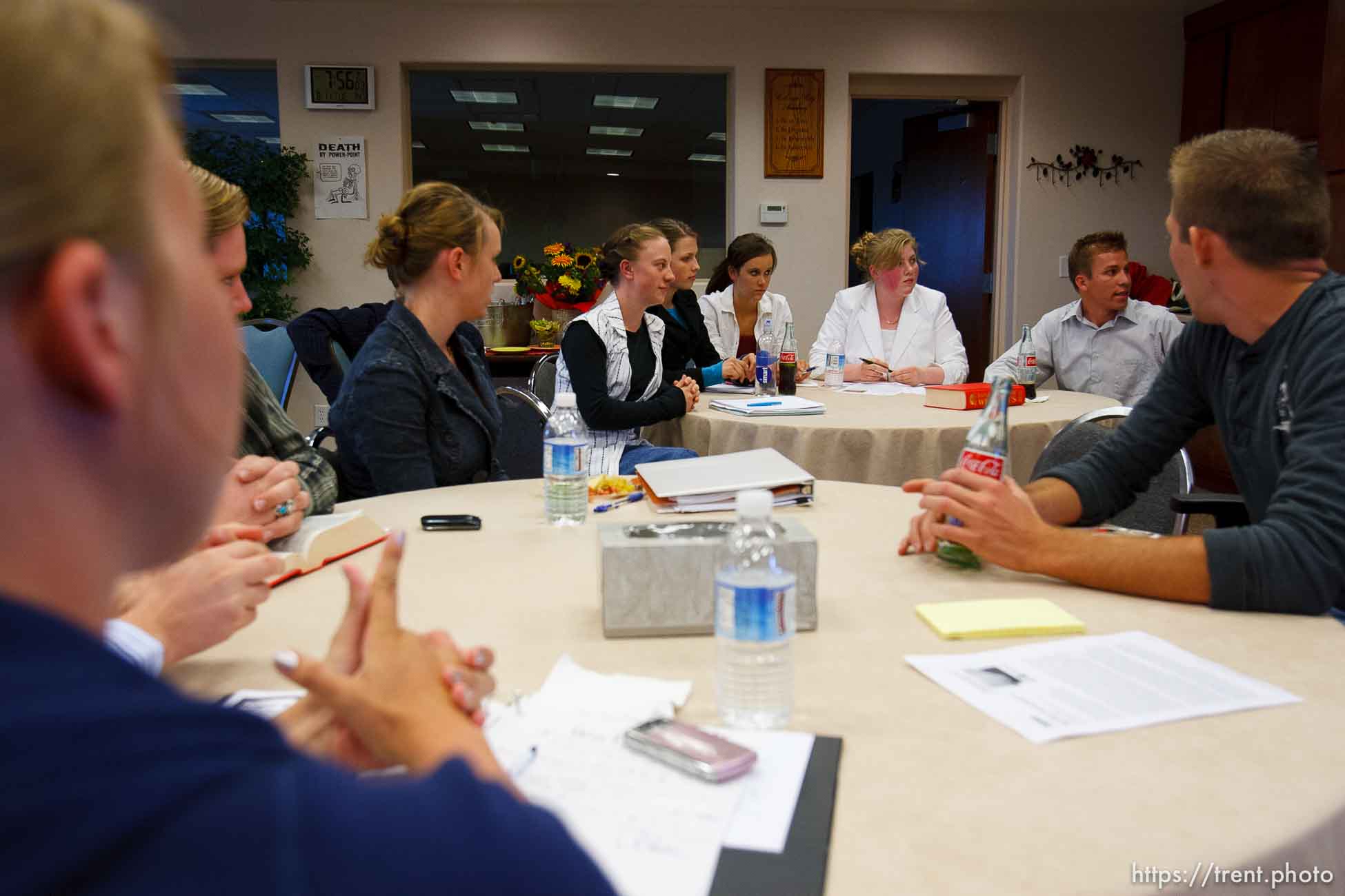 Centennial Park -at a meeting of Voice Box, Tuesday August 11, 2009.