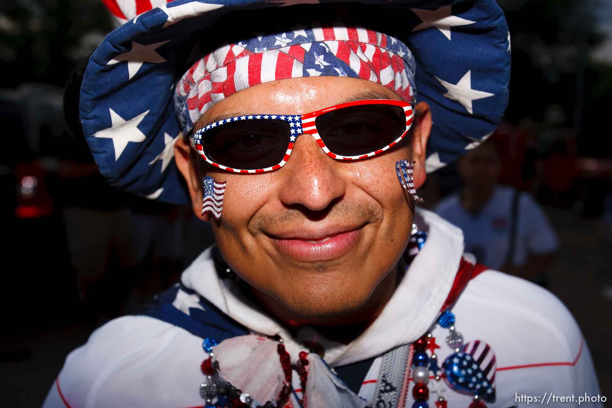 Sandy - USA vs. El Salvador FIFA World Cup Qualifier Soccer Saturday, September 5 2009 at Rio Tinto Stadium. 
American Outlaws pre-game tailgate