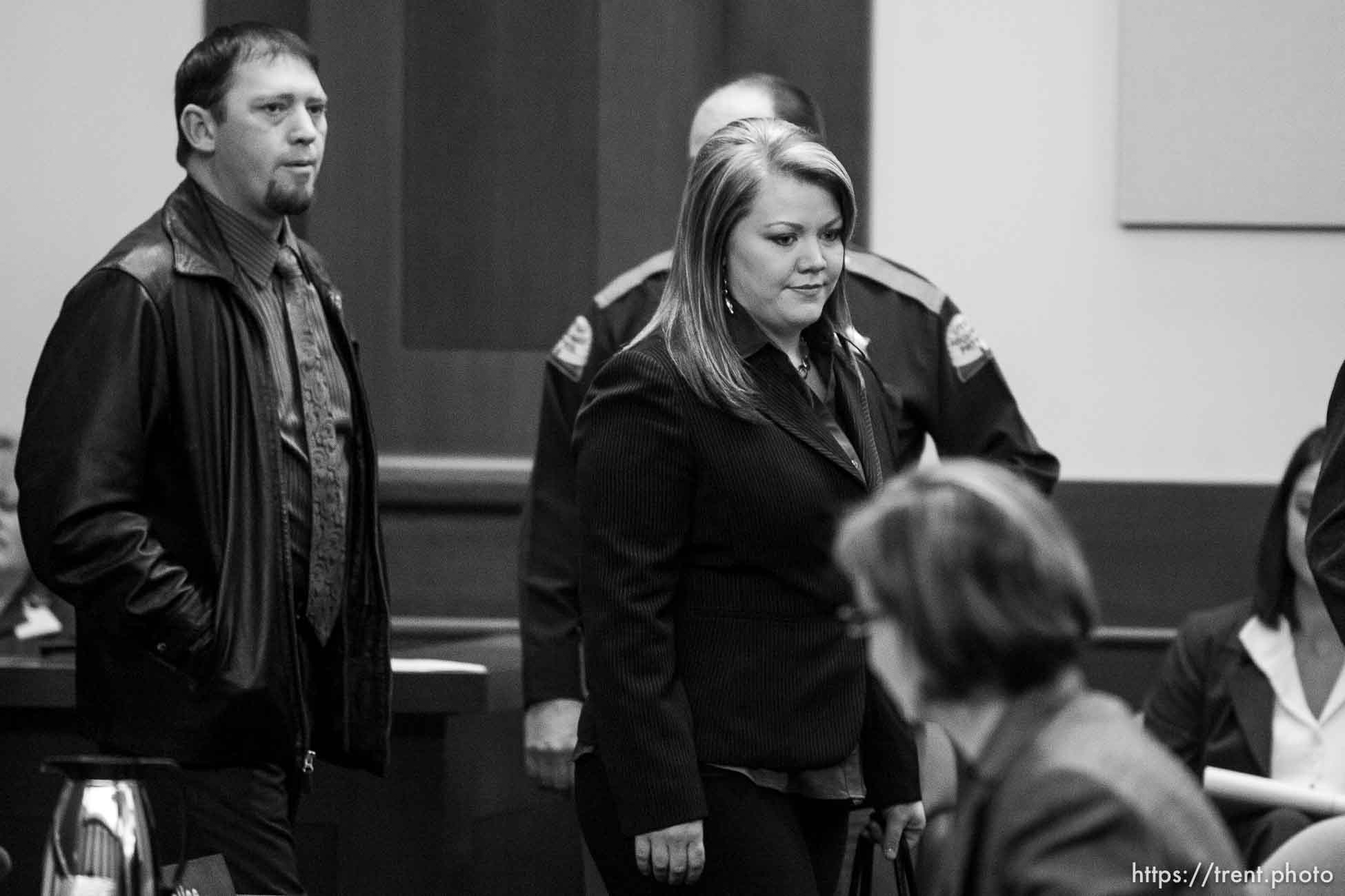 elissa wall, lamont barlow. Attorneys for convicted polygamist leader Warren Jeffs argued their case before the Utah Supreme Court Tuesday, November 3 2009 in Salt Lake City, hoping to overturn Jeffs' 2007 conviction as an accomplice to rape.