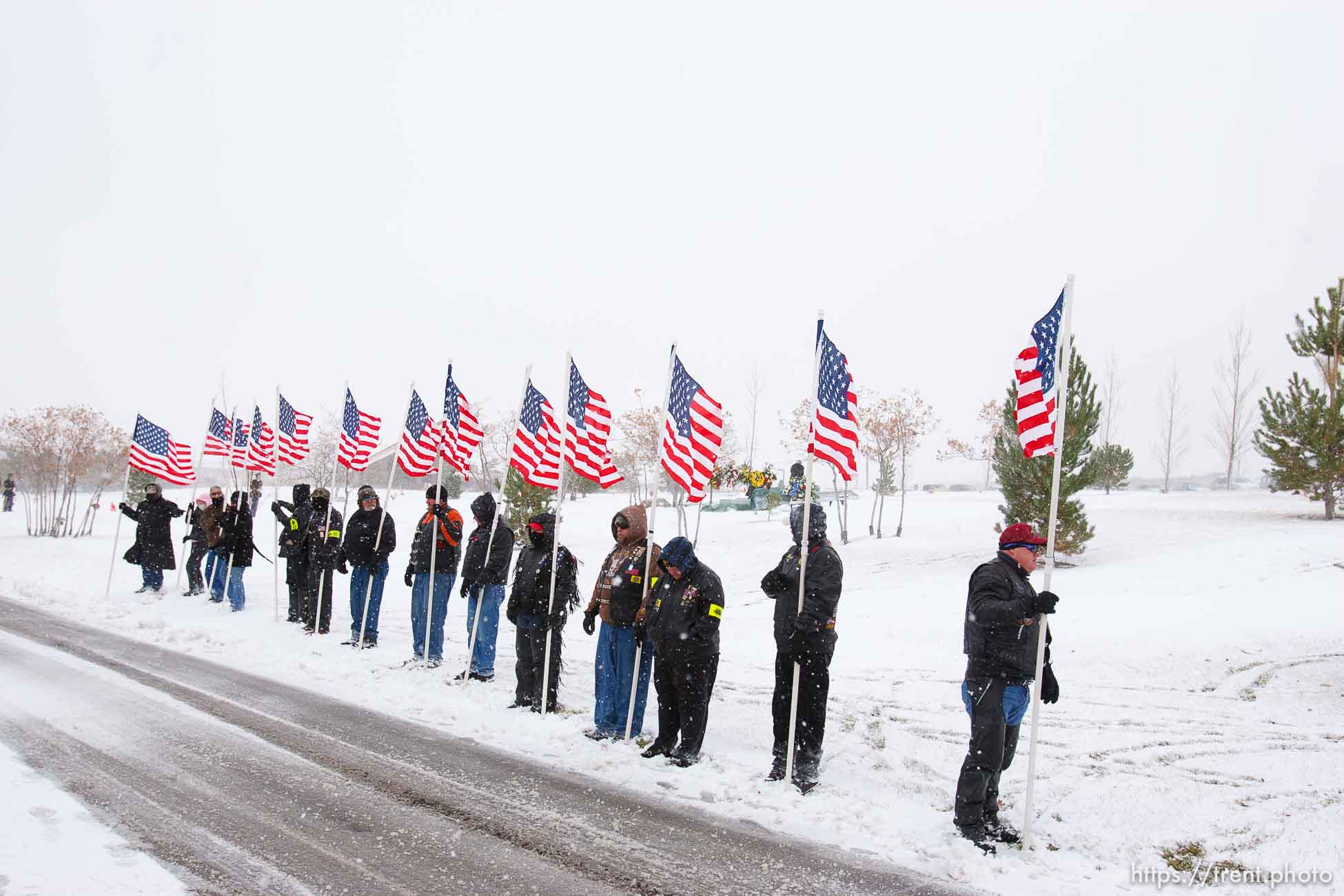 Aaron Nemelka, who was killed in the Ft. Hood massacre, was laid to rest at the Utah Veterans Memorial Park, Saturday, November 14 2009.