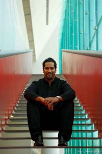 Trent Nelson  |  The Salt Lake Tribune
Ta'u Pupu'a is a tenor studying at The Juilliard School in New York City. Pupu'a grew up in Salt Lake City and played football for Weber State before spending two years in the NFL. Friday, October 8, 2010