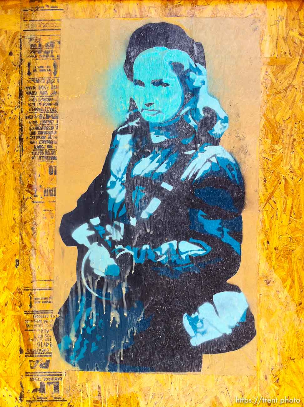 patty hearst stencil. tania