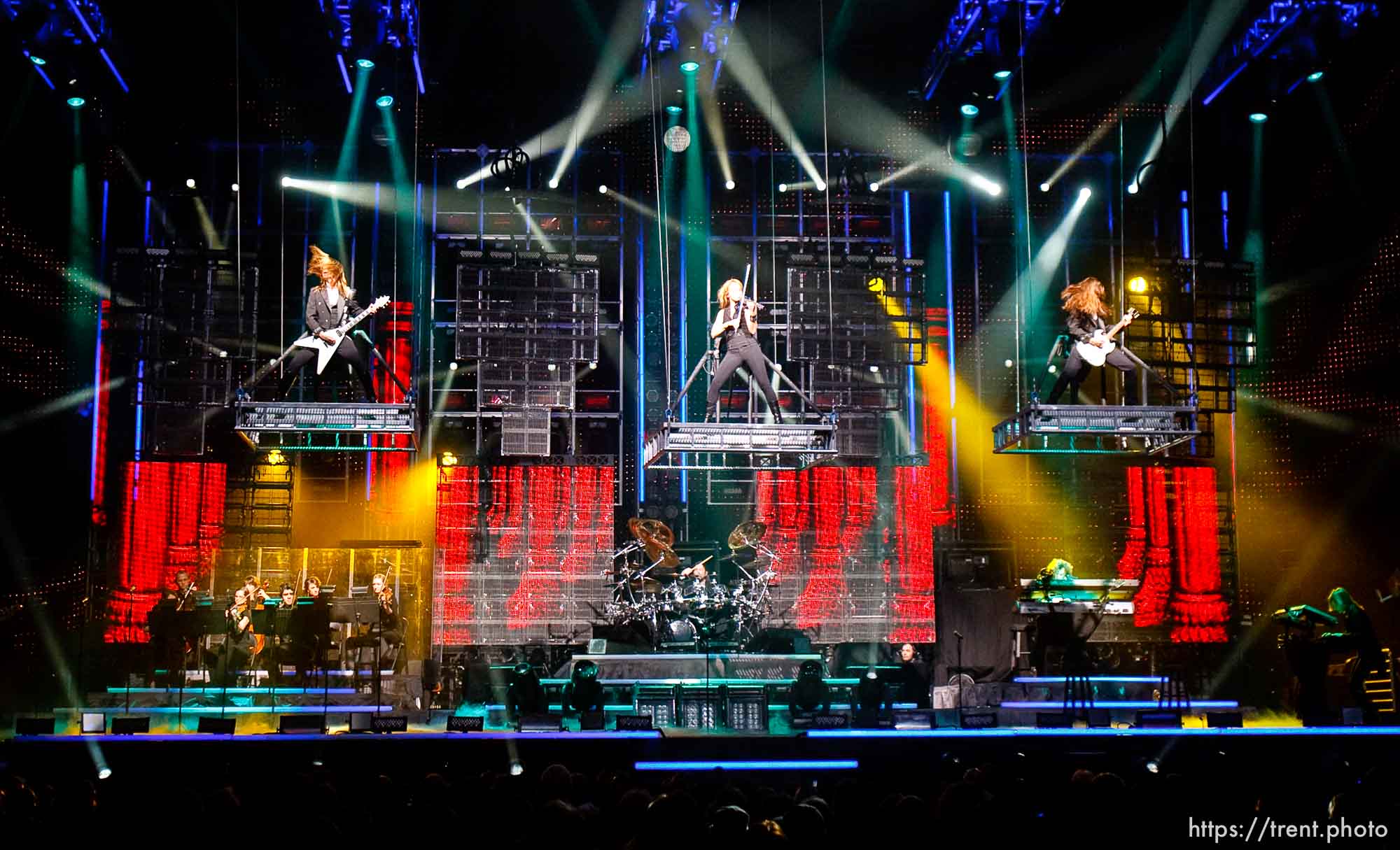 Trent Nelson  |  The Salt Lake Tribune
Trans-Siberian Orchestra performed at EnergySolutions Arena Thursday, November 18, 2010.