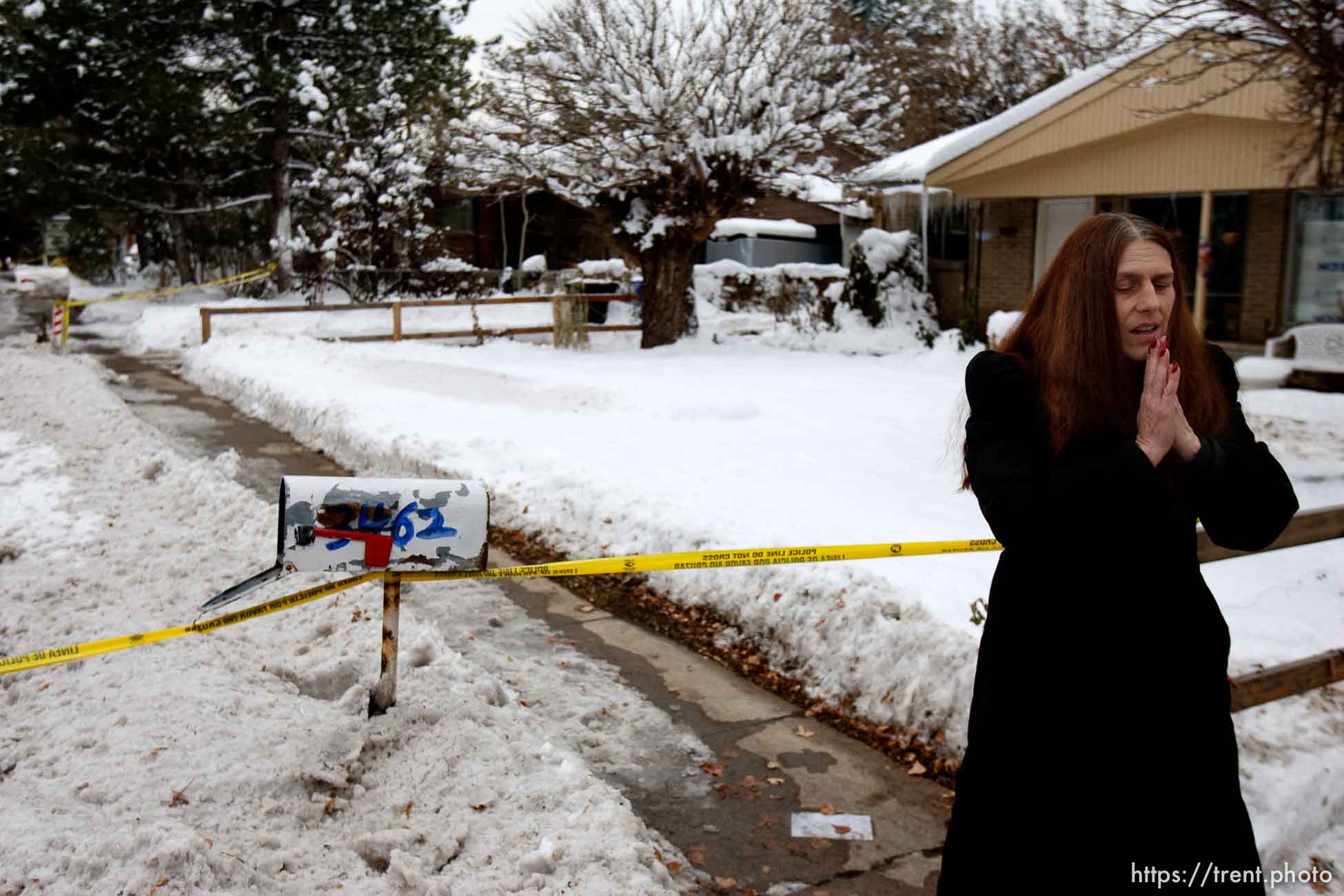 Trent Nelson  |  The Salt Lake Tribune
Mary Wade, who lives near B & W Billiards and Books, reacts to news of a stabbing at the small shop. South Salt Lake police responded to B & W Billiards and Books, (3466 S. 700 East) Tuesday, November 30, 2010 on a report of a possible stabbing. “It was an obvious stabbing,” said South Salt Lake police spokesman Gary Keller.