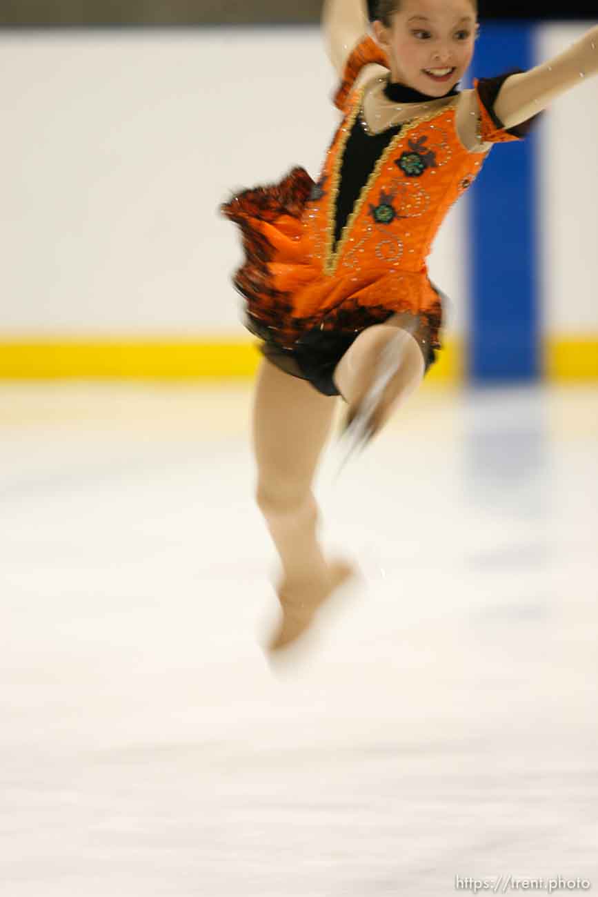 Trent Nelson  |  The Salt Lake Tribune
Elissa Fairbanks competes at the 2011 U.S. Junior Figure Skating Championships in Salt Lake City Thursday, December 16, 2010.