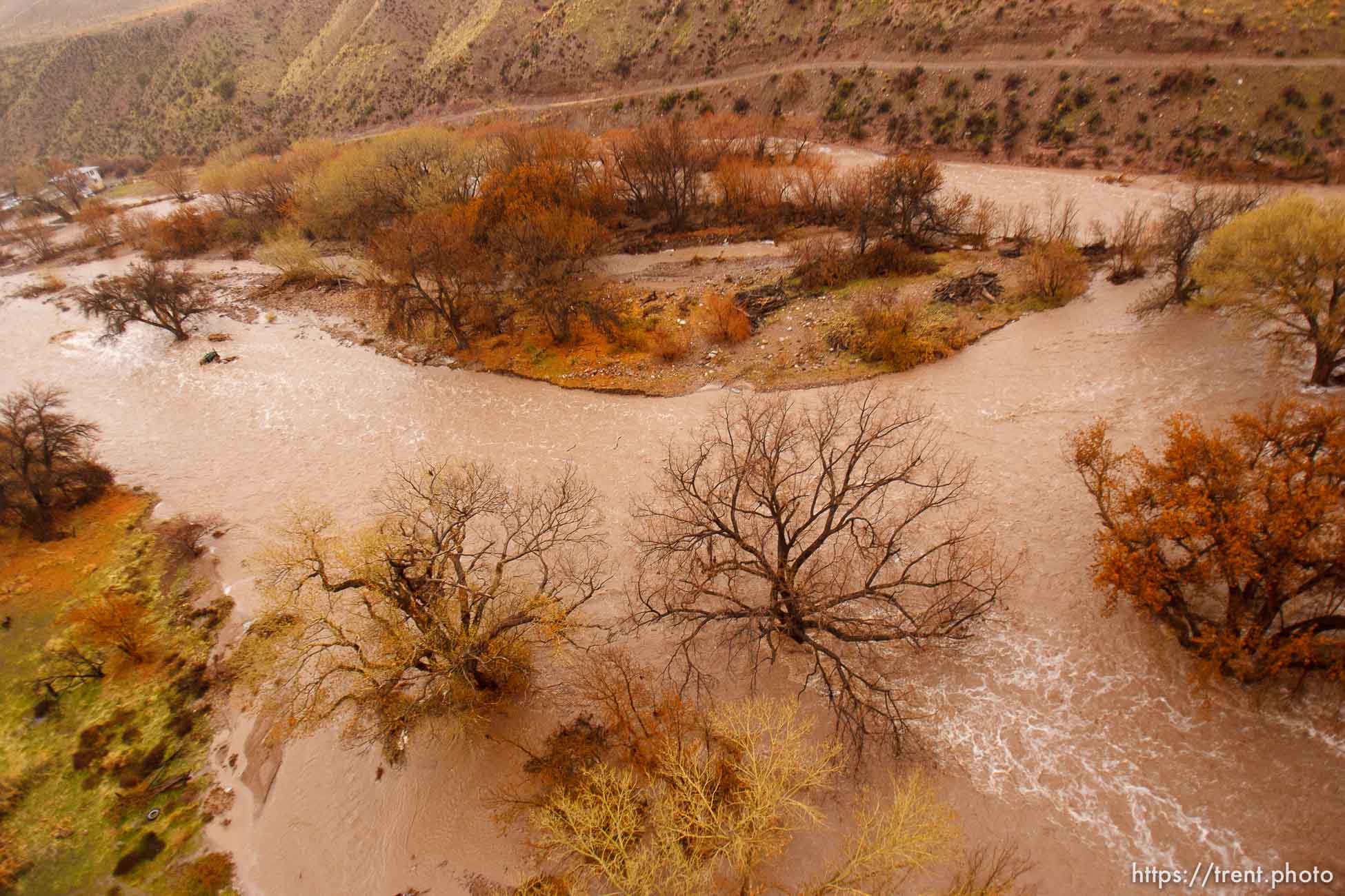 Trent Nelson  |  The Salt Lake Tribune
Beaver Dam Wash in Motoqua, Utah, Wednesday, December 22, 2010.