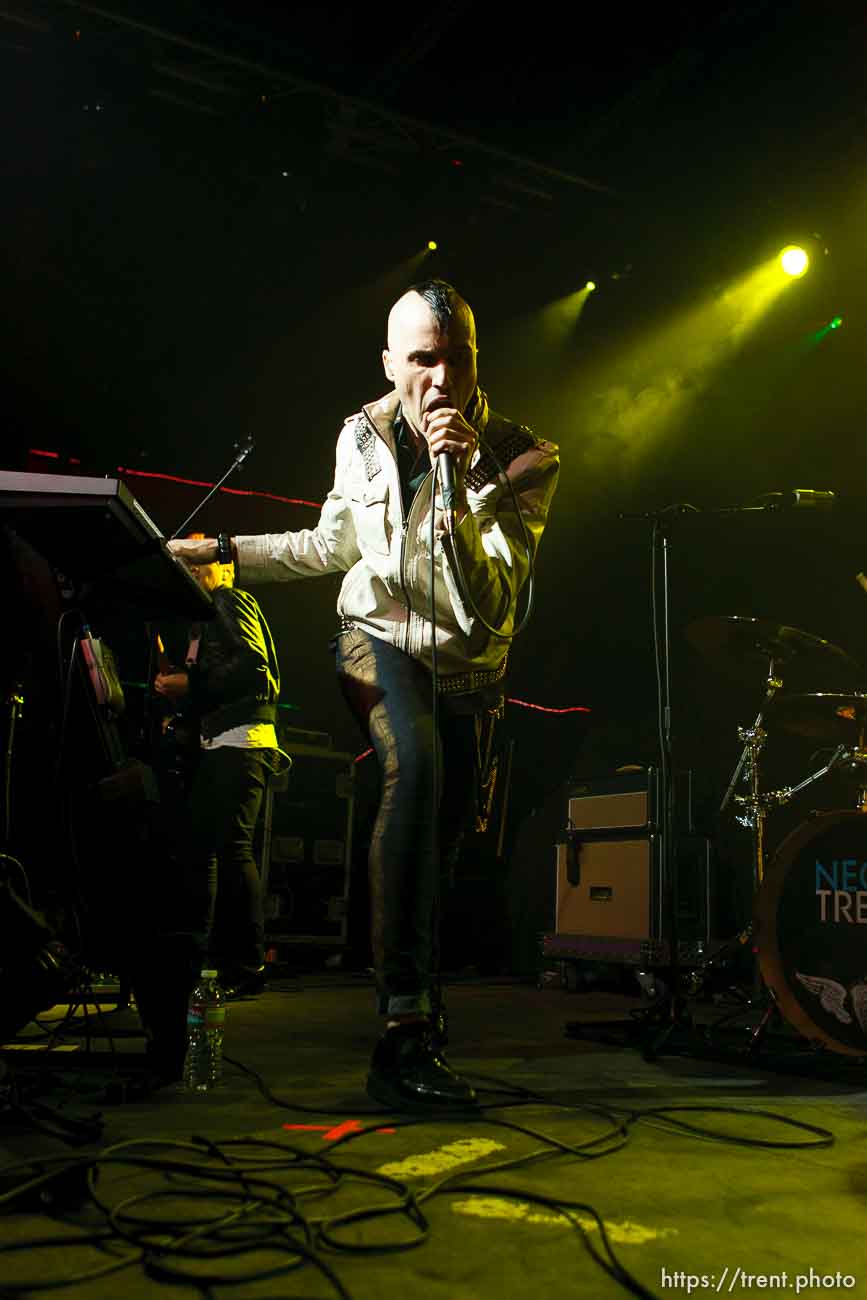 Tyler Glenn, Neon Trees at In The Venue in Salt Lake City, Utah, Friday, April 8, 2011.