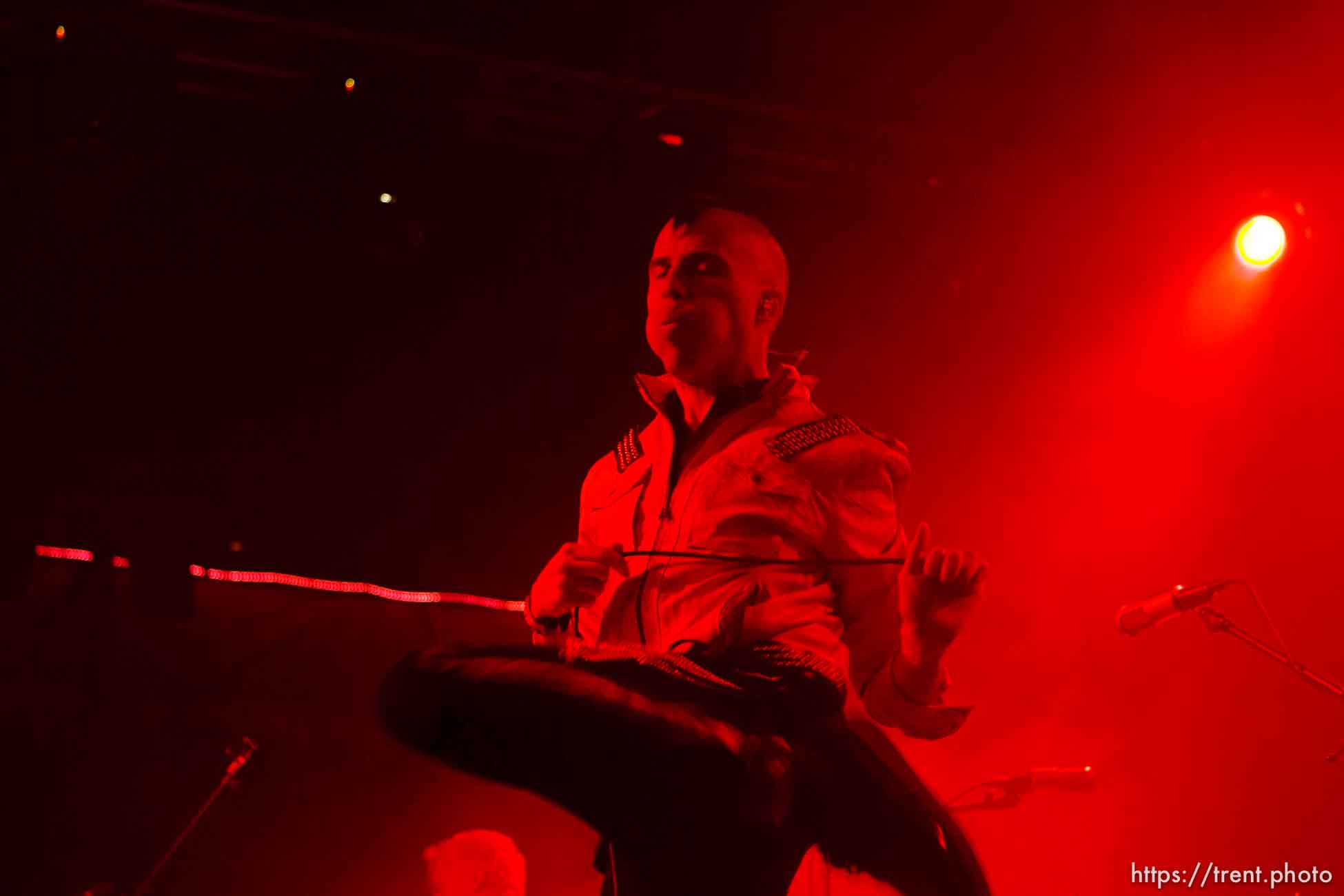 Tyler Glenn, Neon Trees at In The Venue in Salt Lake City, Utah, Friday, April 8, 2011.